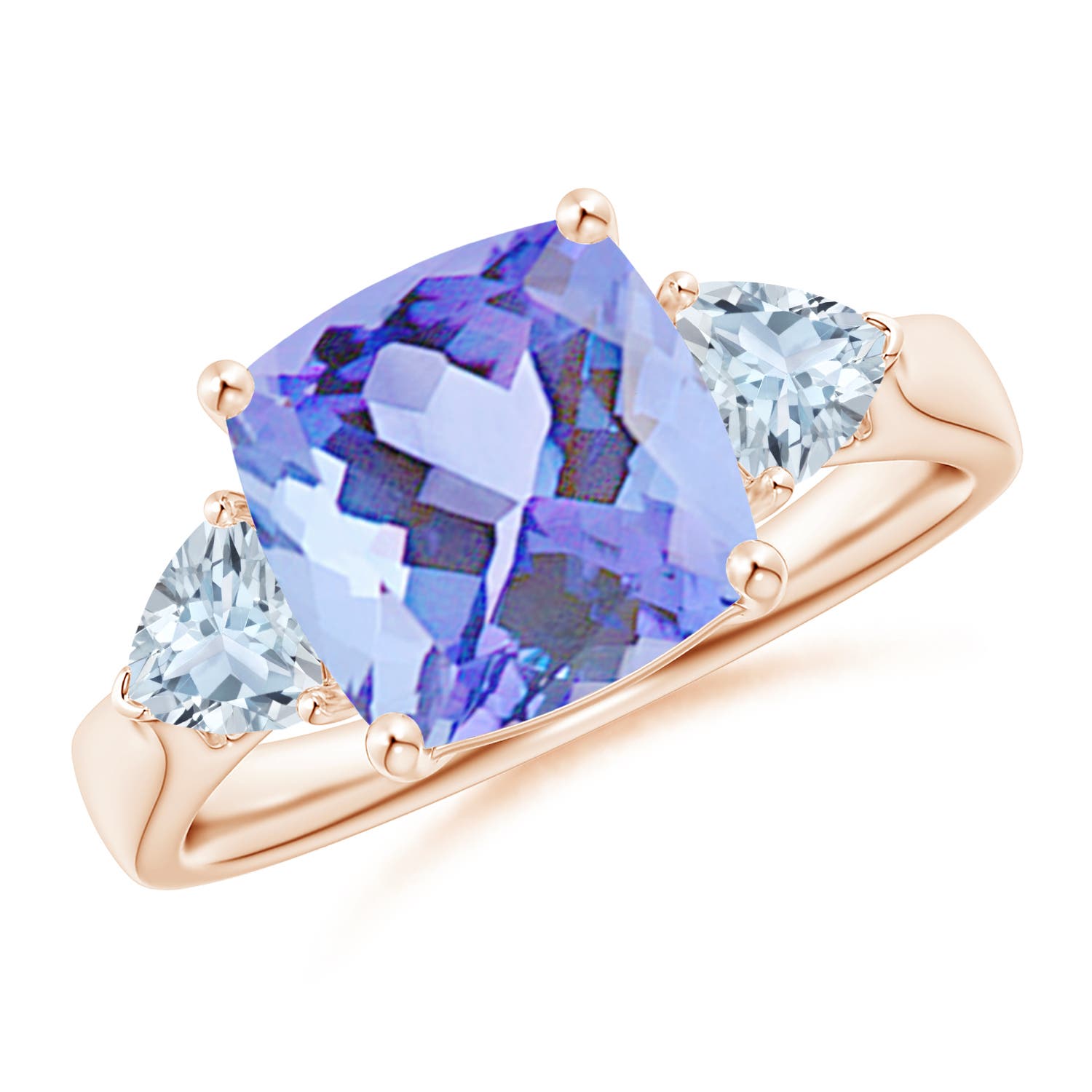 A - Tanzanite / 4.5 CT / 14 KT Rose Gold