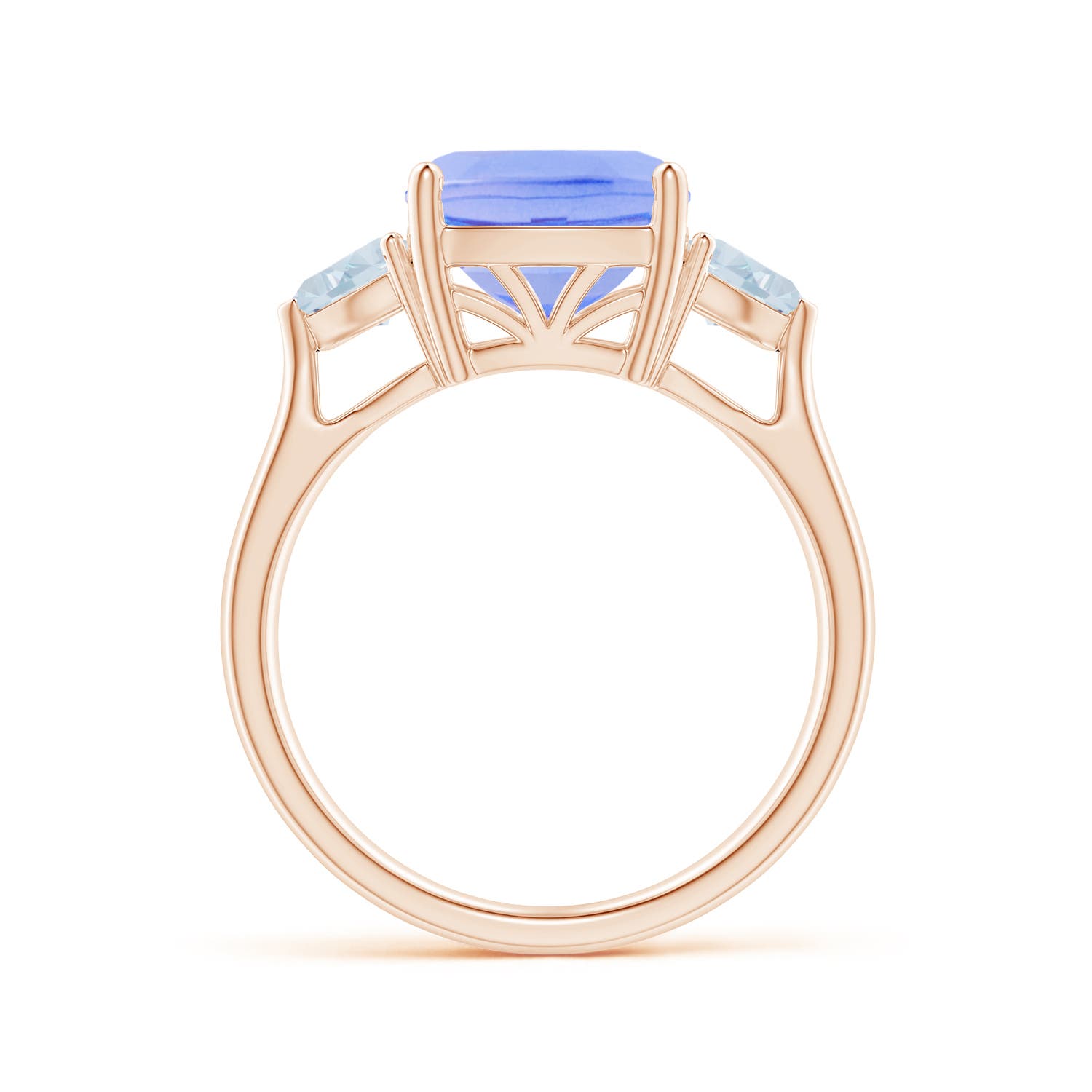 A - Tanzanite / 4.5 CT / 14 KT Rose Gold