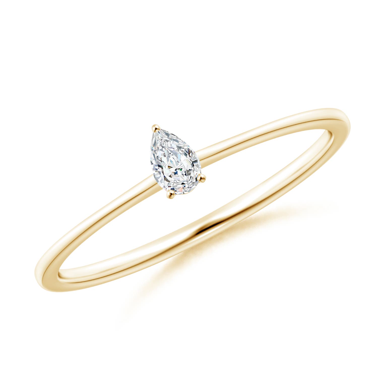 G, VS2 / 0.1 CT / 14 KT Yellow Gold