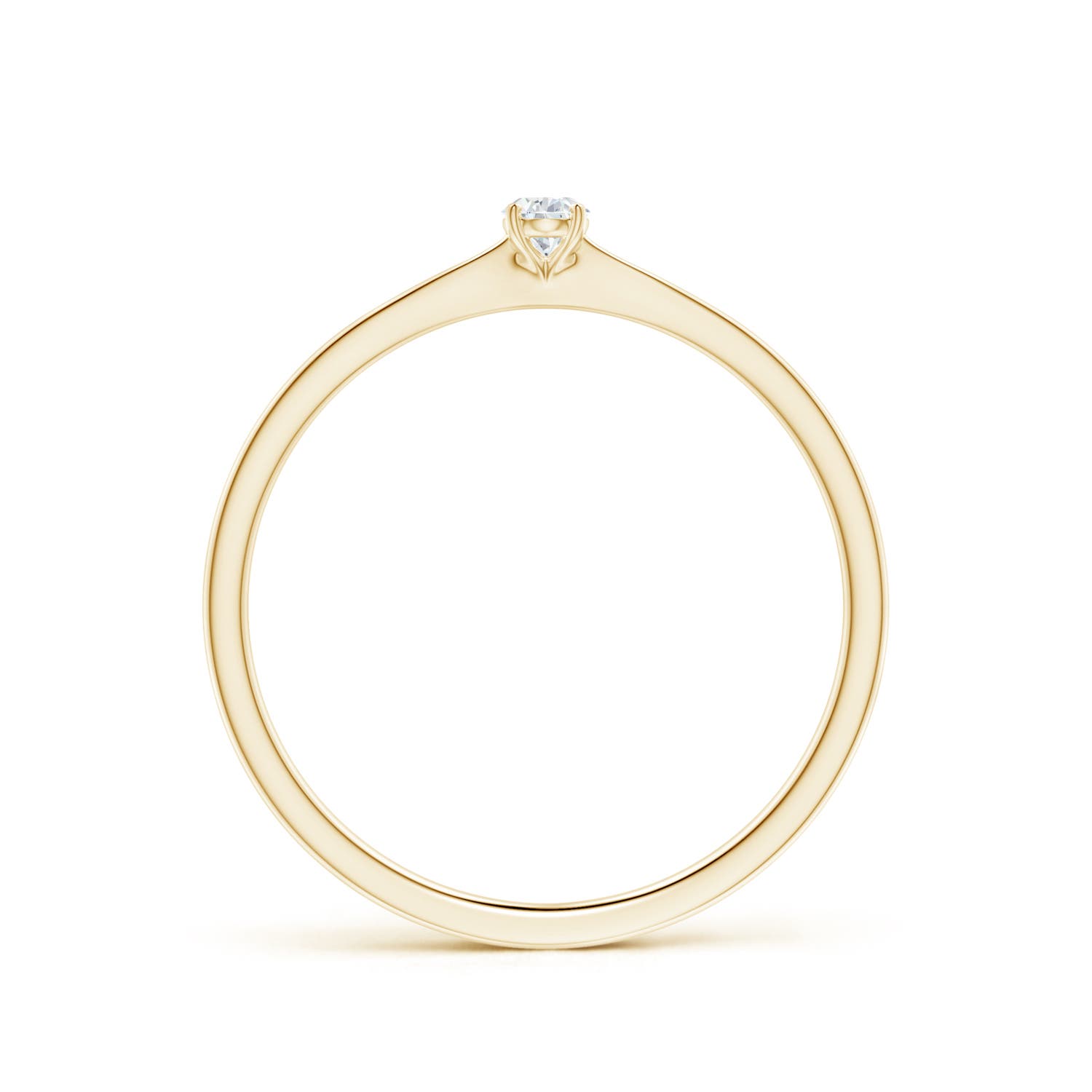 G, VS2 / 0.1 CT / 14 KT Yellow Gold