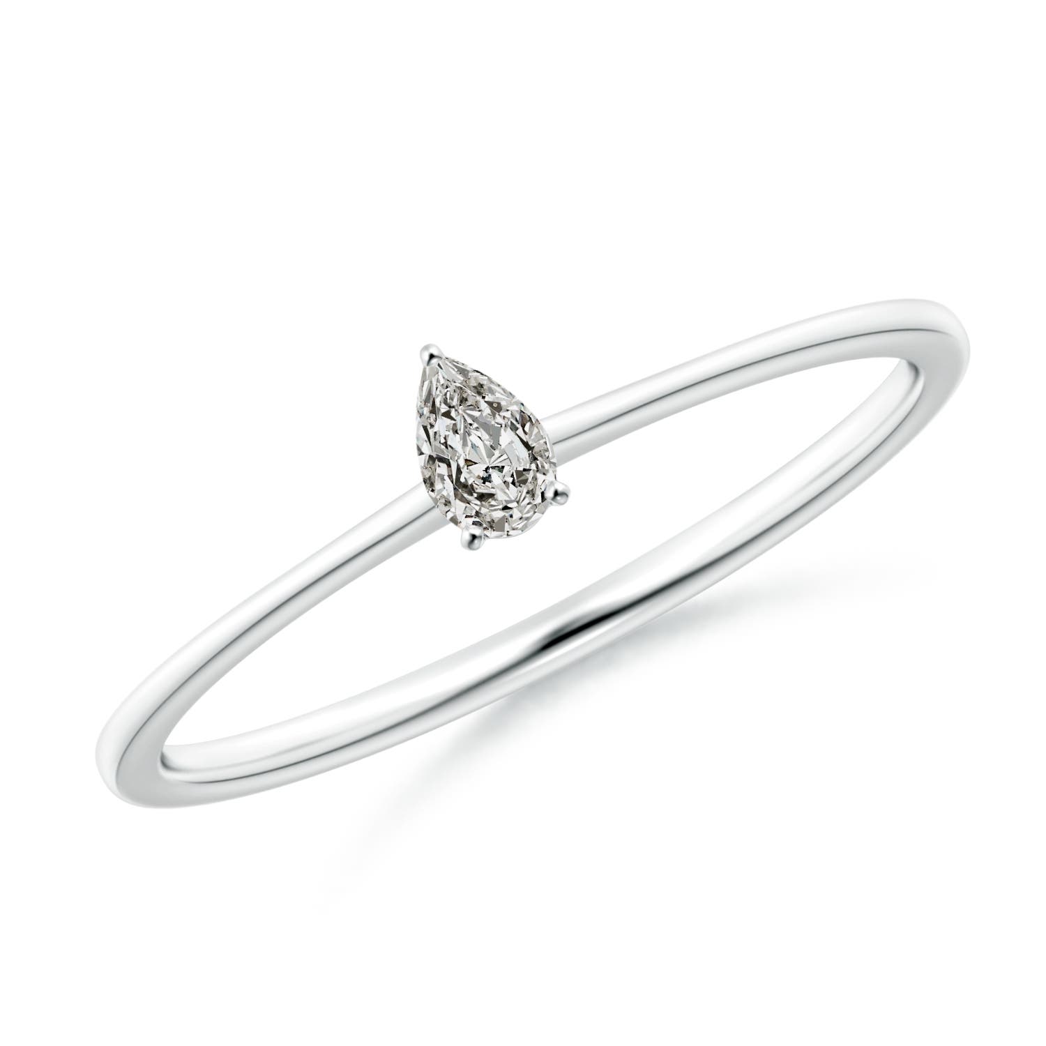 K, I3 / 0.1 CT / 14 KT White Gold