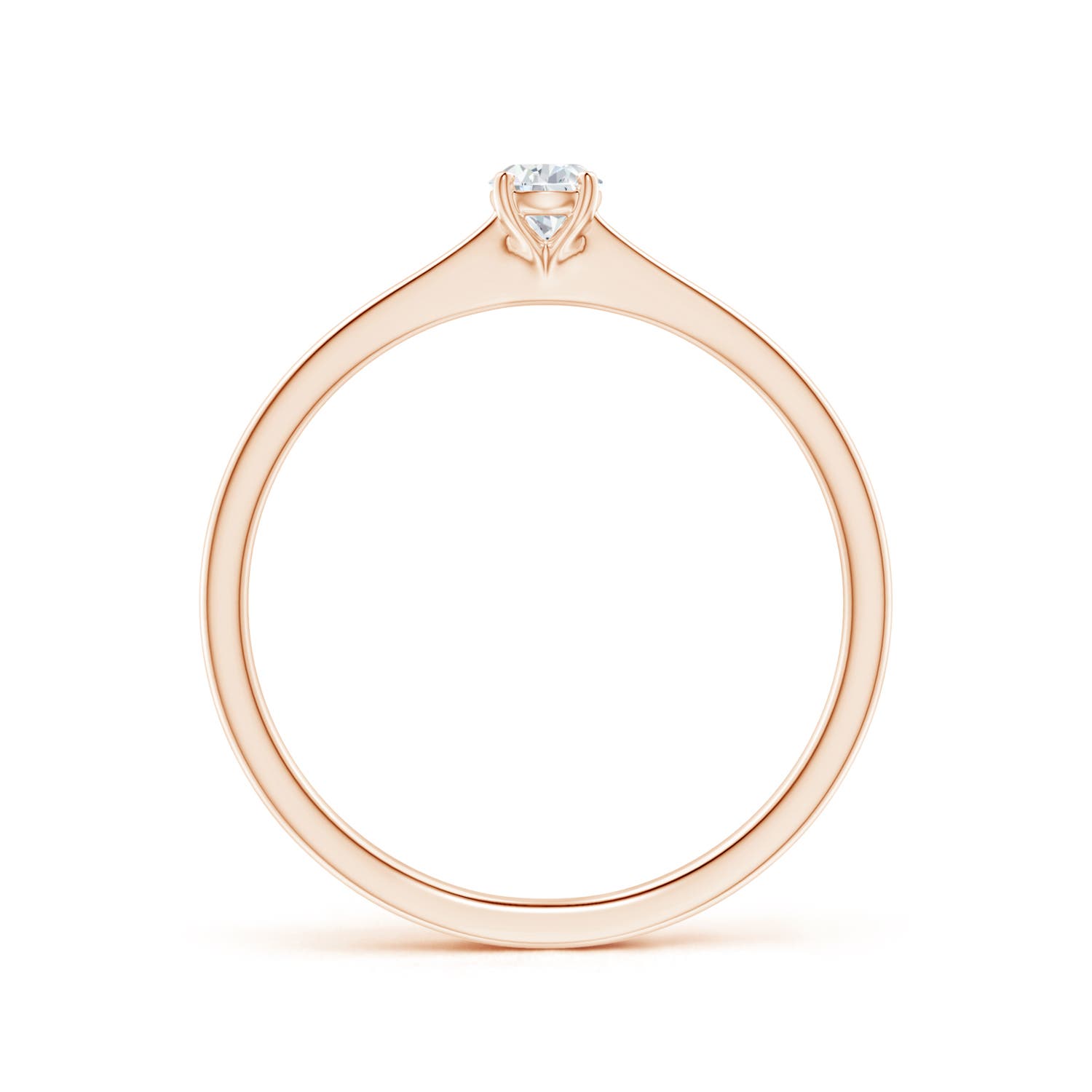 G, VS2 / 0.2 CT / 14 KT Rose Gold