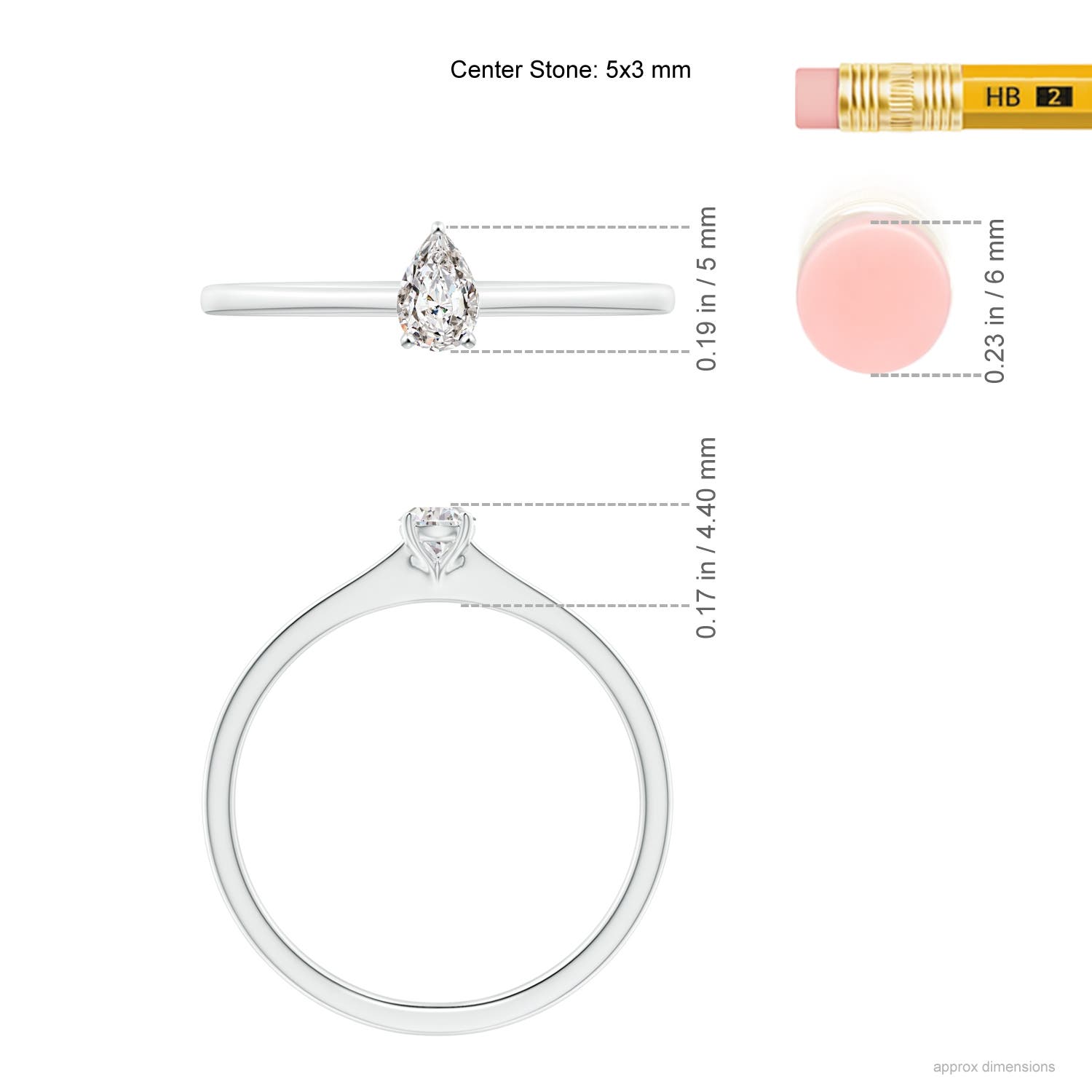 I-J, I1-I2 / 0.2 CT / 14 KT White Gold