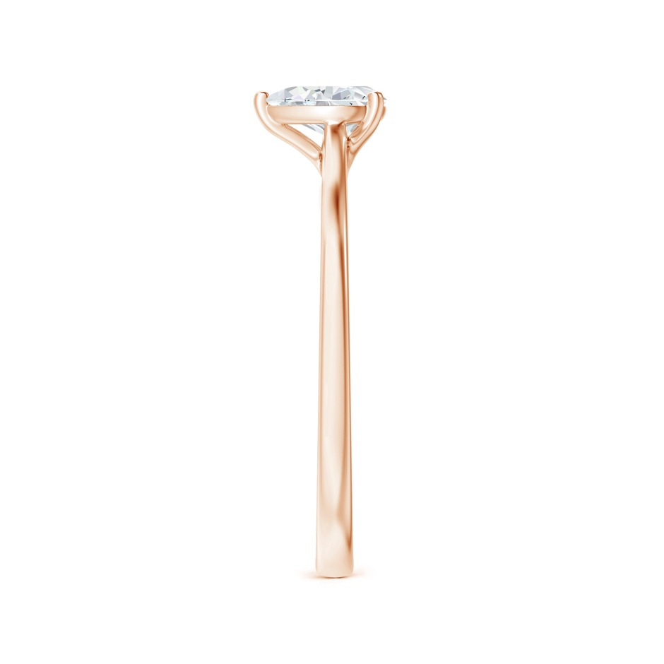 6x4mm GVS2 Pear-Shaped Diamond Solitaire Engagement Ring in Rose Gold side-2