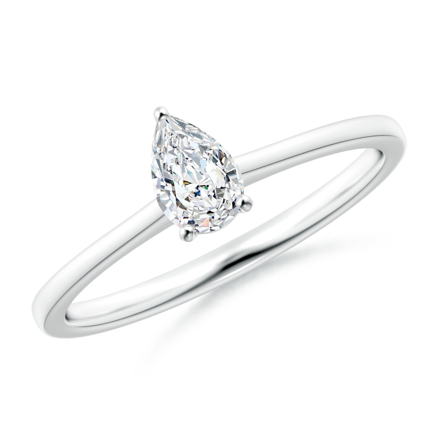 G, VS2 / 0.4 CT / 14 KT White Gold