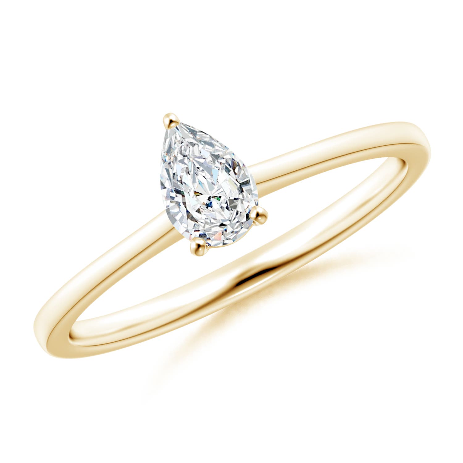 G, VS2 / 0.4 CT / 14 KT Yellow Gold