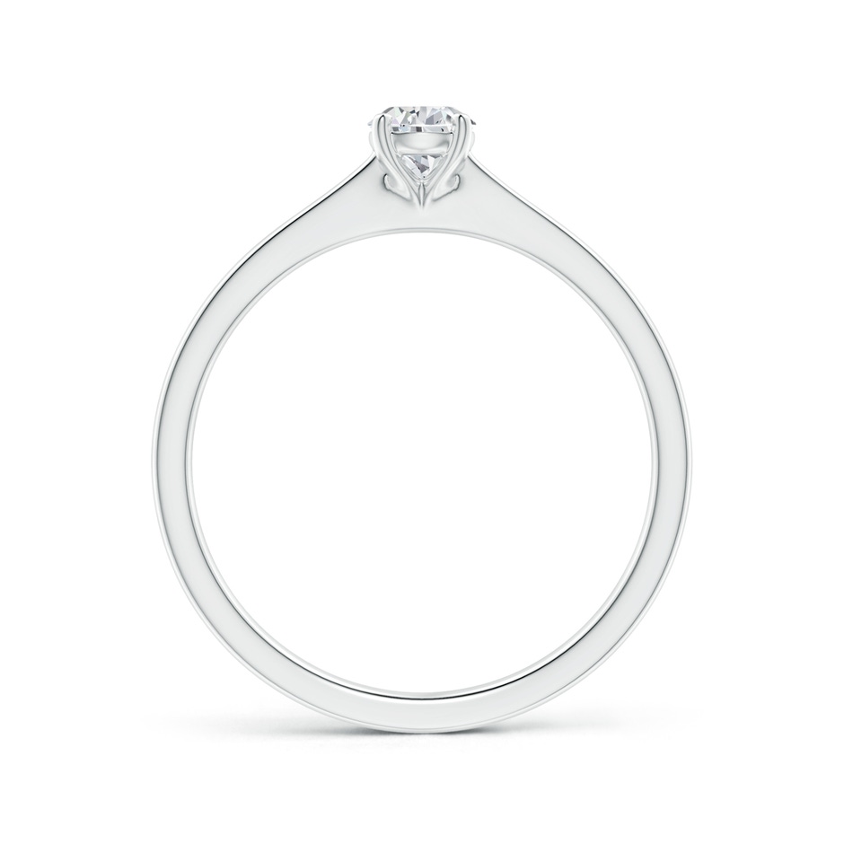 6x4mm HSI2 Pear-Shaped Diamond Solitaire Engagement Ring in White Gold side-1