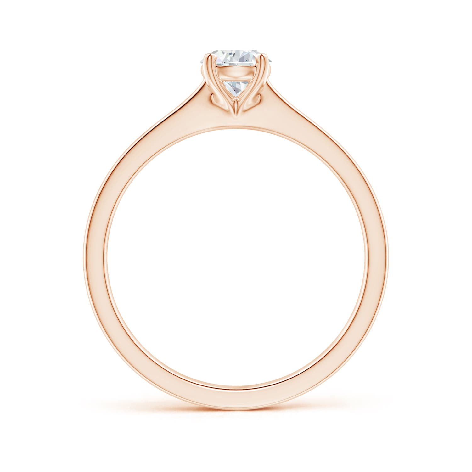 G, VS2 / 0.71 CT / 14 KT Rose Gold