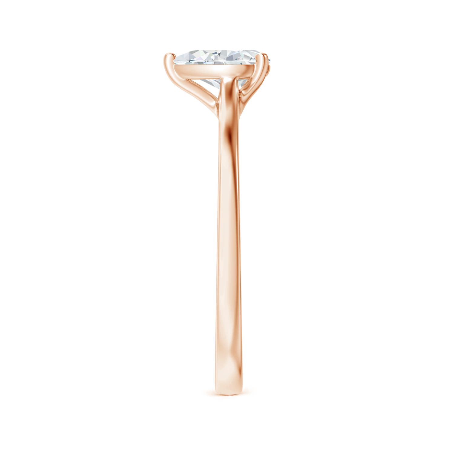 G, VS2 / 0.71 CT / 14 KT Rose Gold