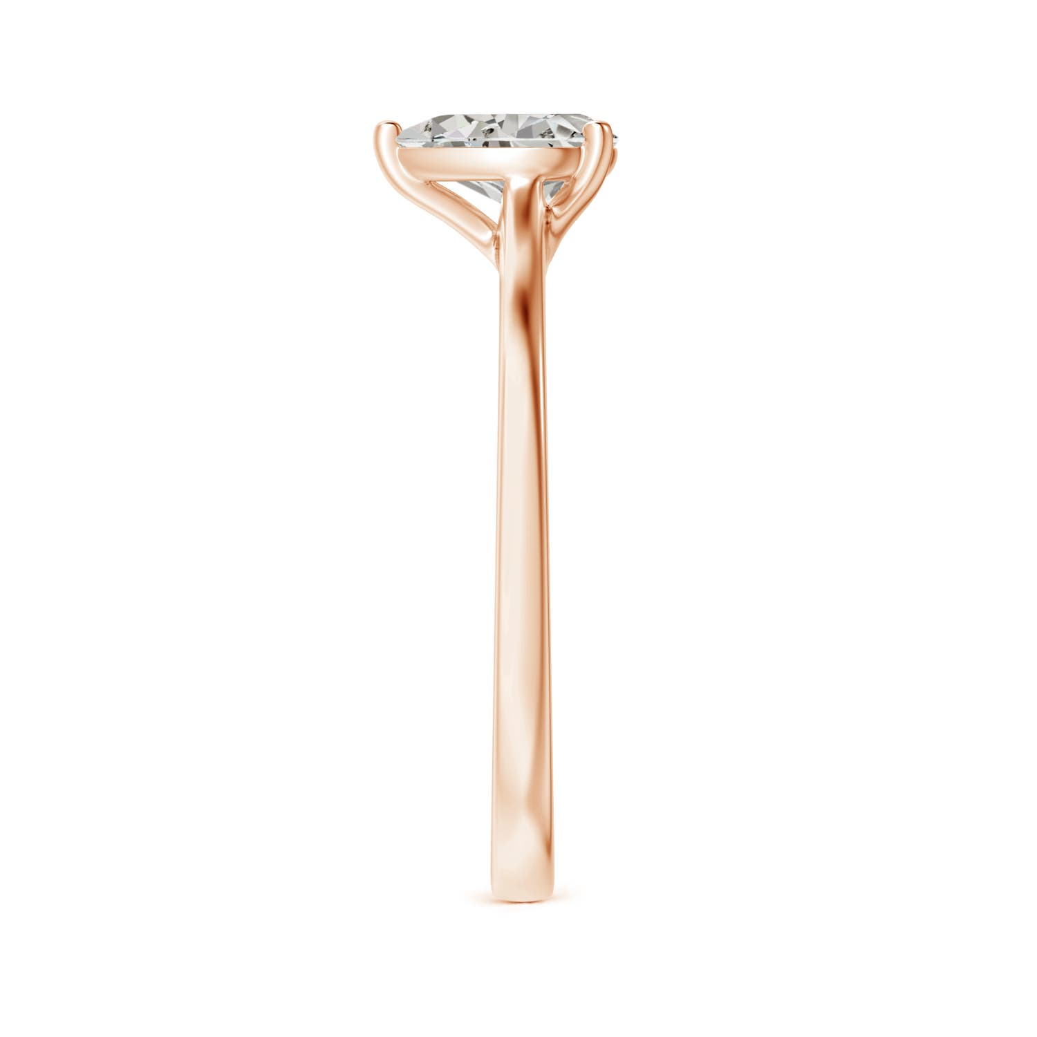 K, I3 / 0.71 CT / 14 KT Rose Gold