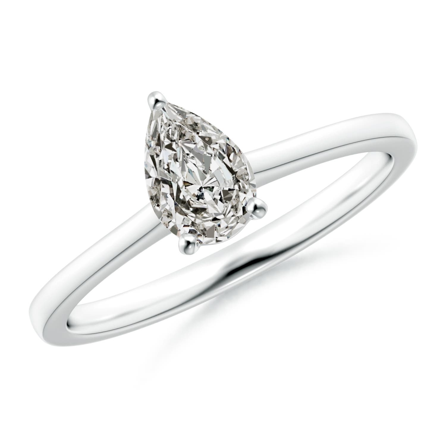 K, I3 / 0.71 CT / 14 KT White Gold