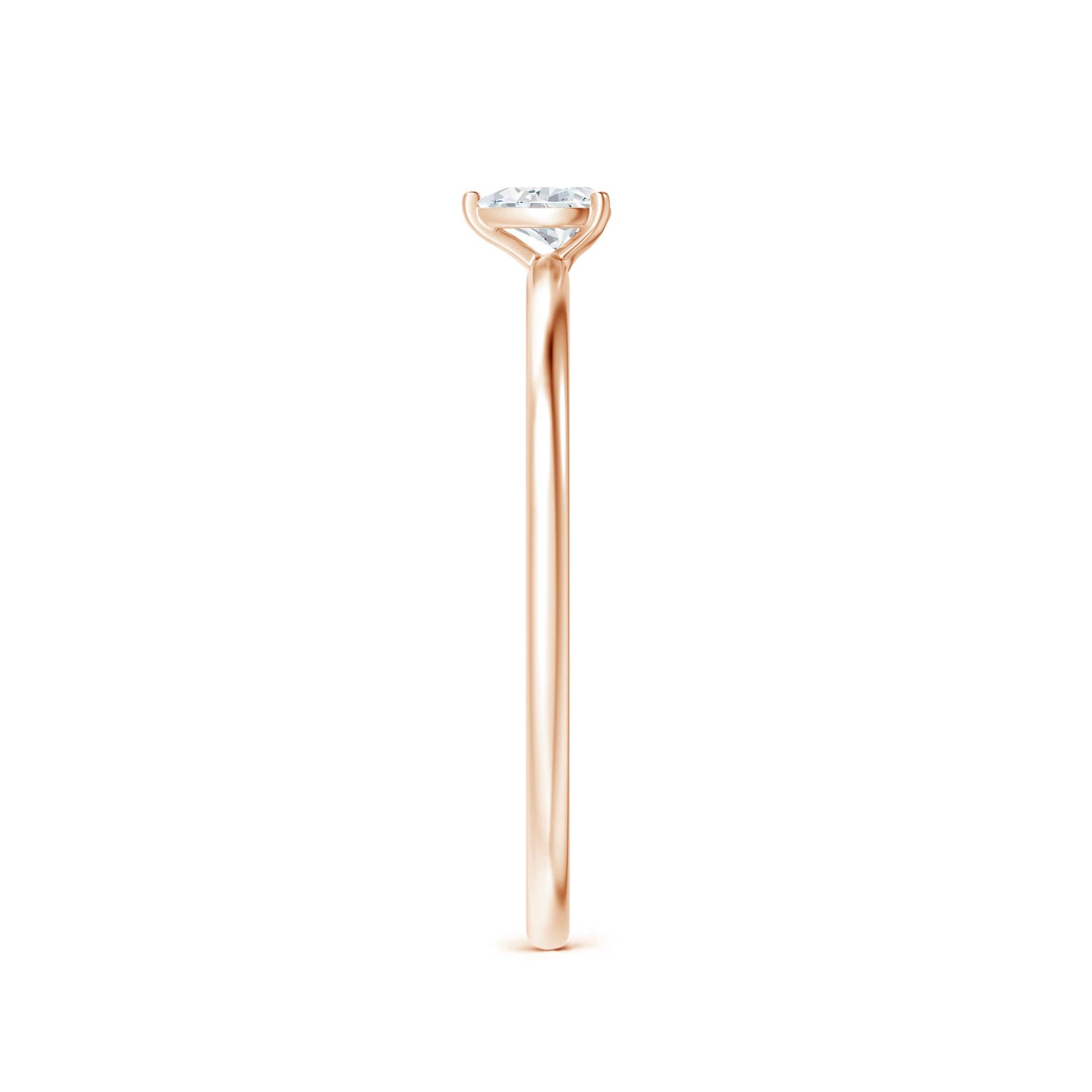 G, VS2 / 0.1 CT / 14 KT Rose Gold