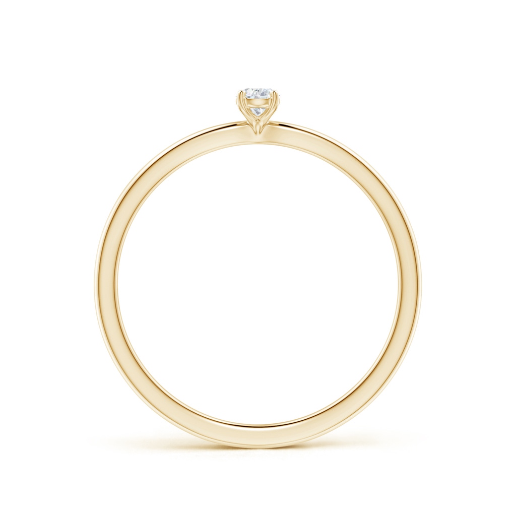 4x2.5mm GVS2 Solitaire Pear-Shaped Diamond Engagement Ring in Yellow Gold - side_1