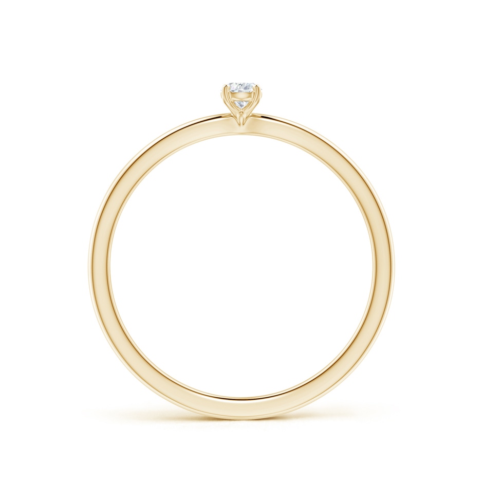 4x2.5mm GVS2 Solitaire Pear-Shaped Diamond Engagement Ring in Yellow Gold side-1