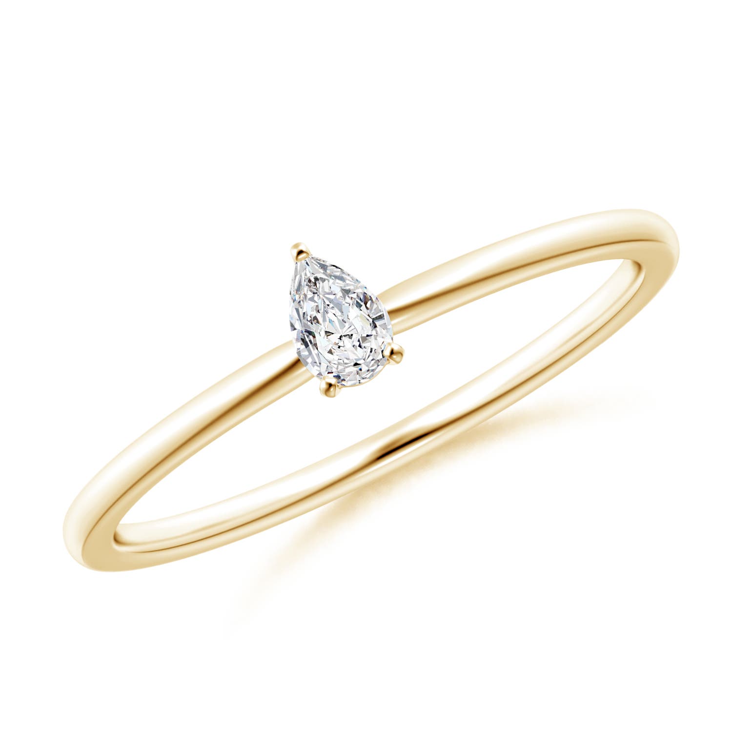 H, SI2 / 0.1 CT / 14 KT Yellow Gold