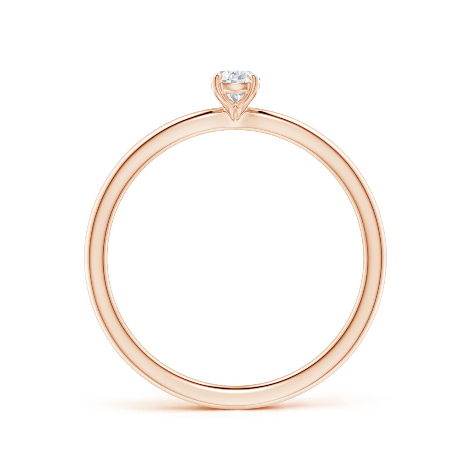 F-G, VS / 0.18 CT / 14 KT Rose Gold