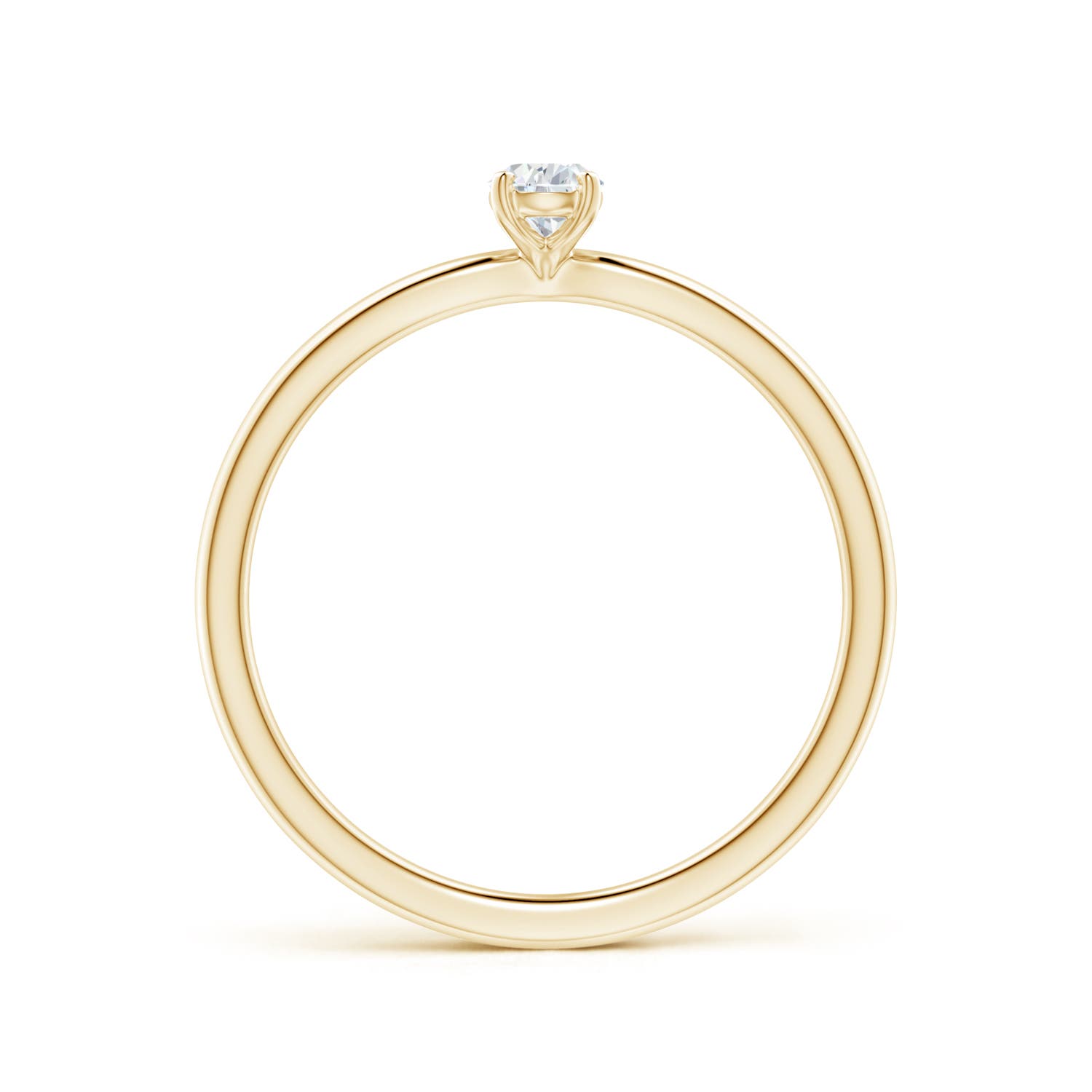 F-G, VS / 0.18 CT / 14 KT Yellow Gold