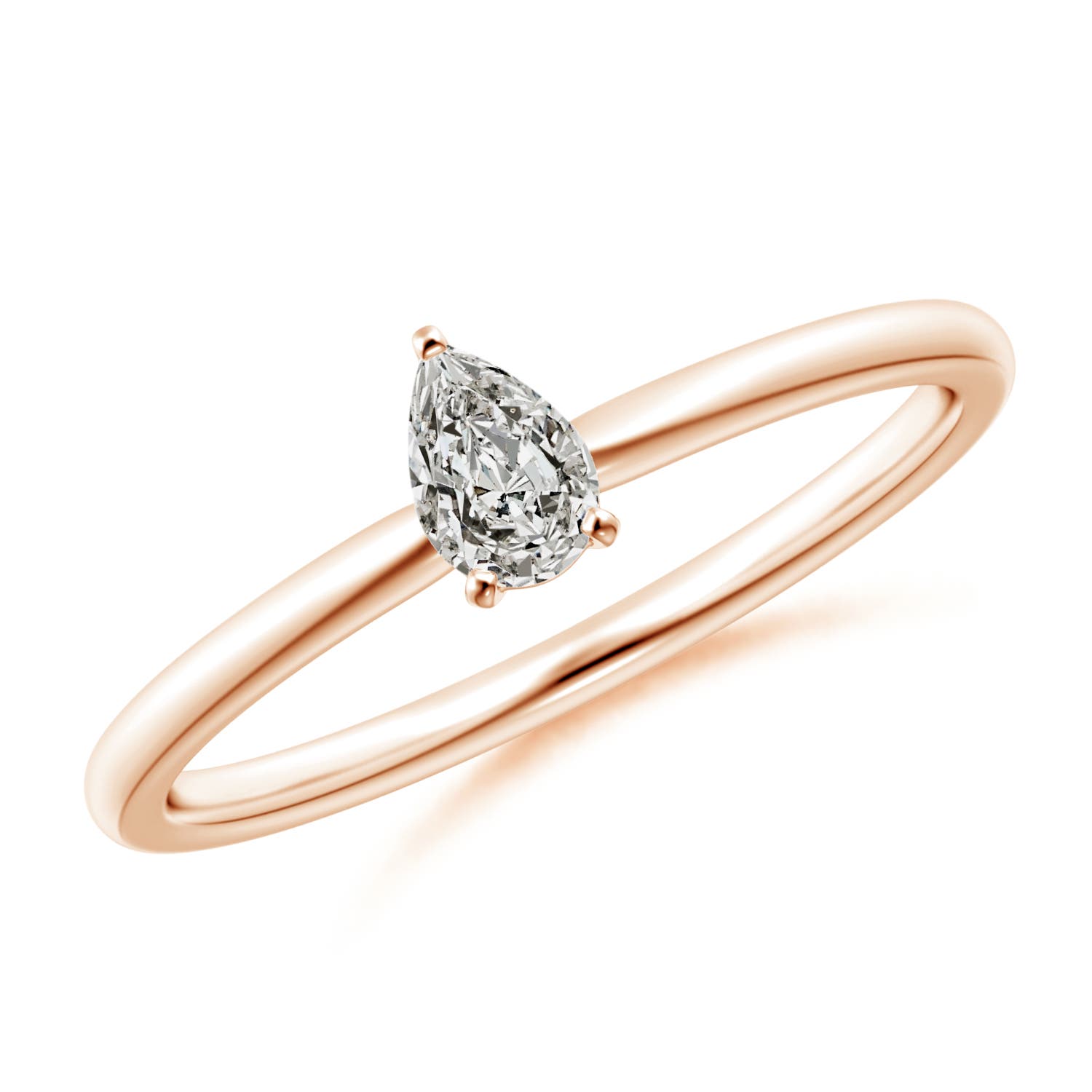 K, I3 / 0.2 CT / 14 KT Rose Gold