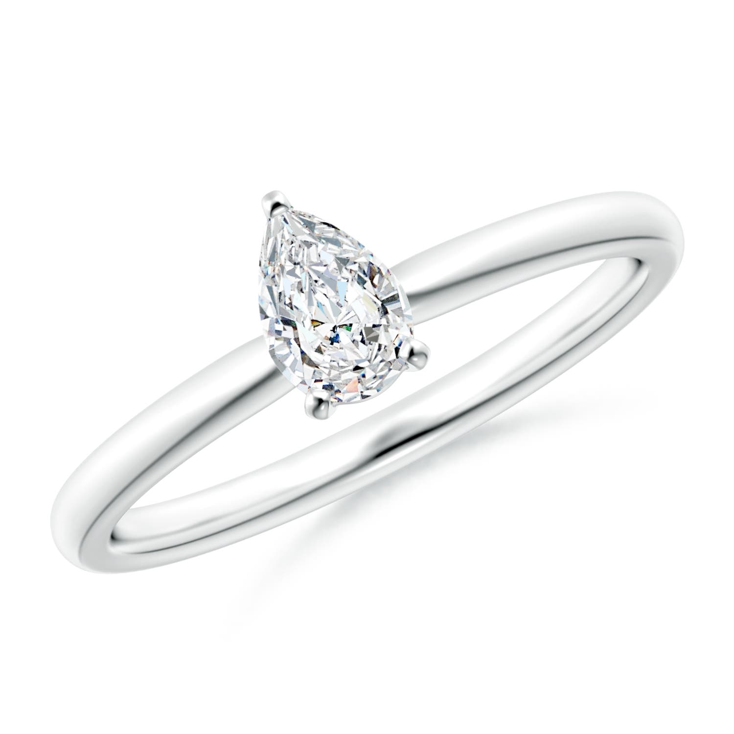 F-G, VS / 0.4 CT / 14 KT White Gold