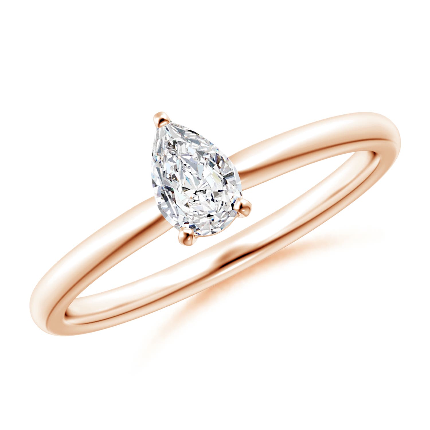 H, SI2 / 0.4 CT / 14 KT Rose Gold