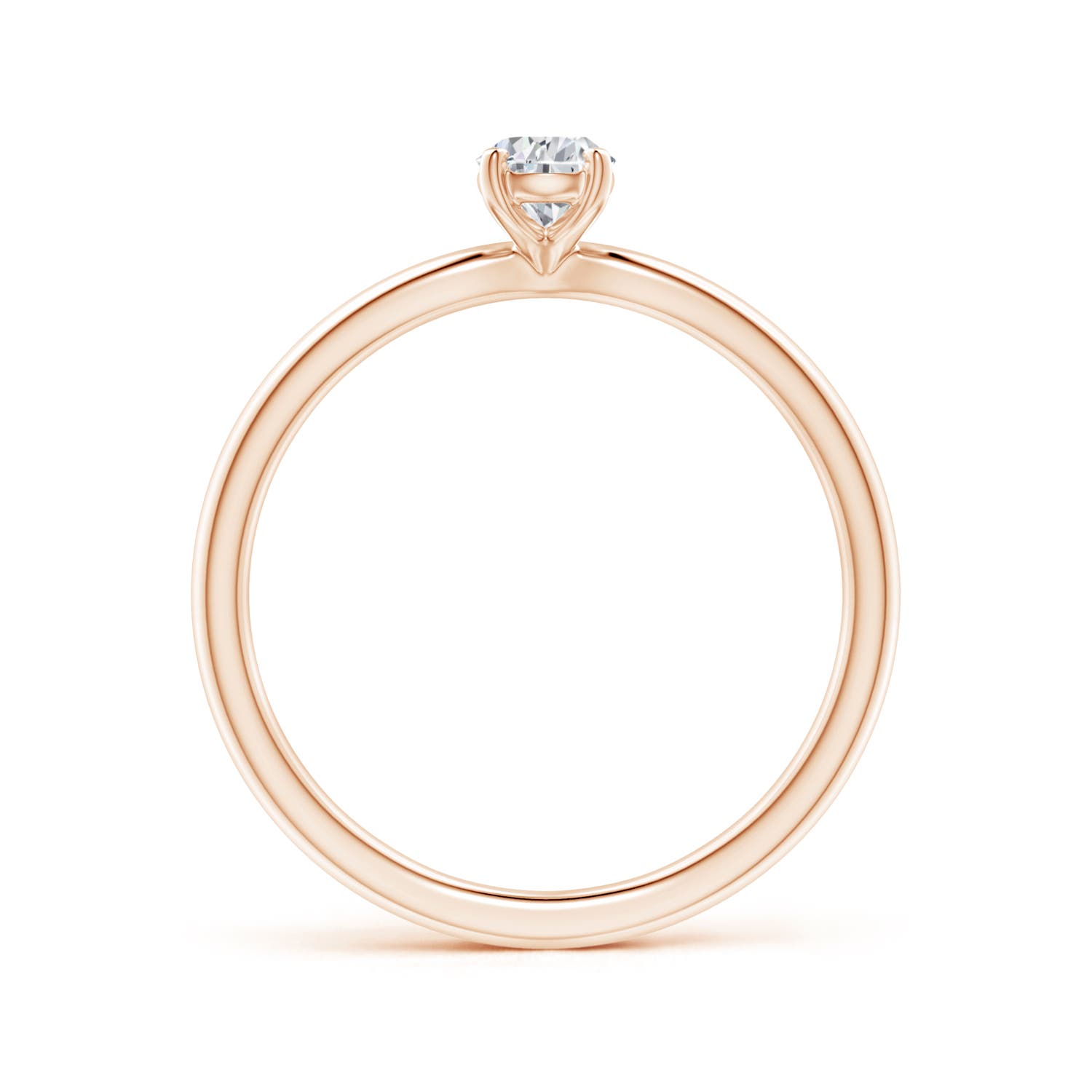 H, SI2 / 0.4 CT / 14 KT Rose Gold