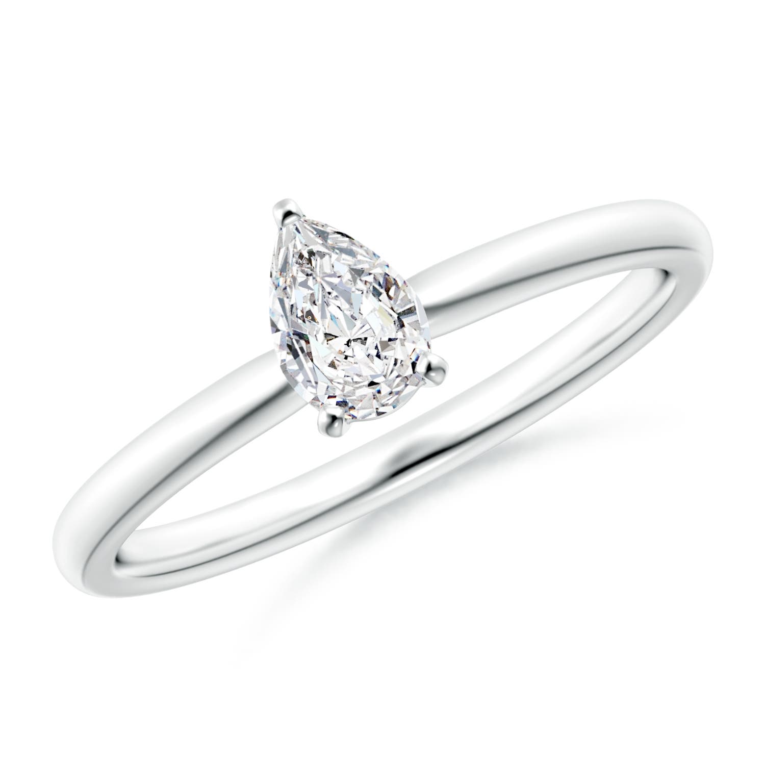 H, SI2 / 0.4 CT / 14 KT White Gold