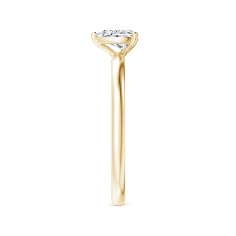 6x4mm HSI2 Solitaire Pear-Shaped Diamond Engagement Ring in Yellow Gold side-2