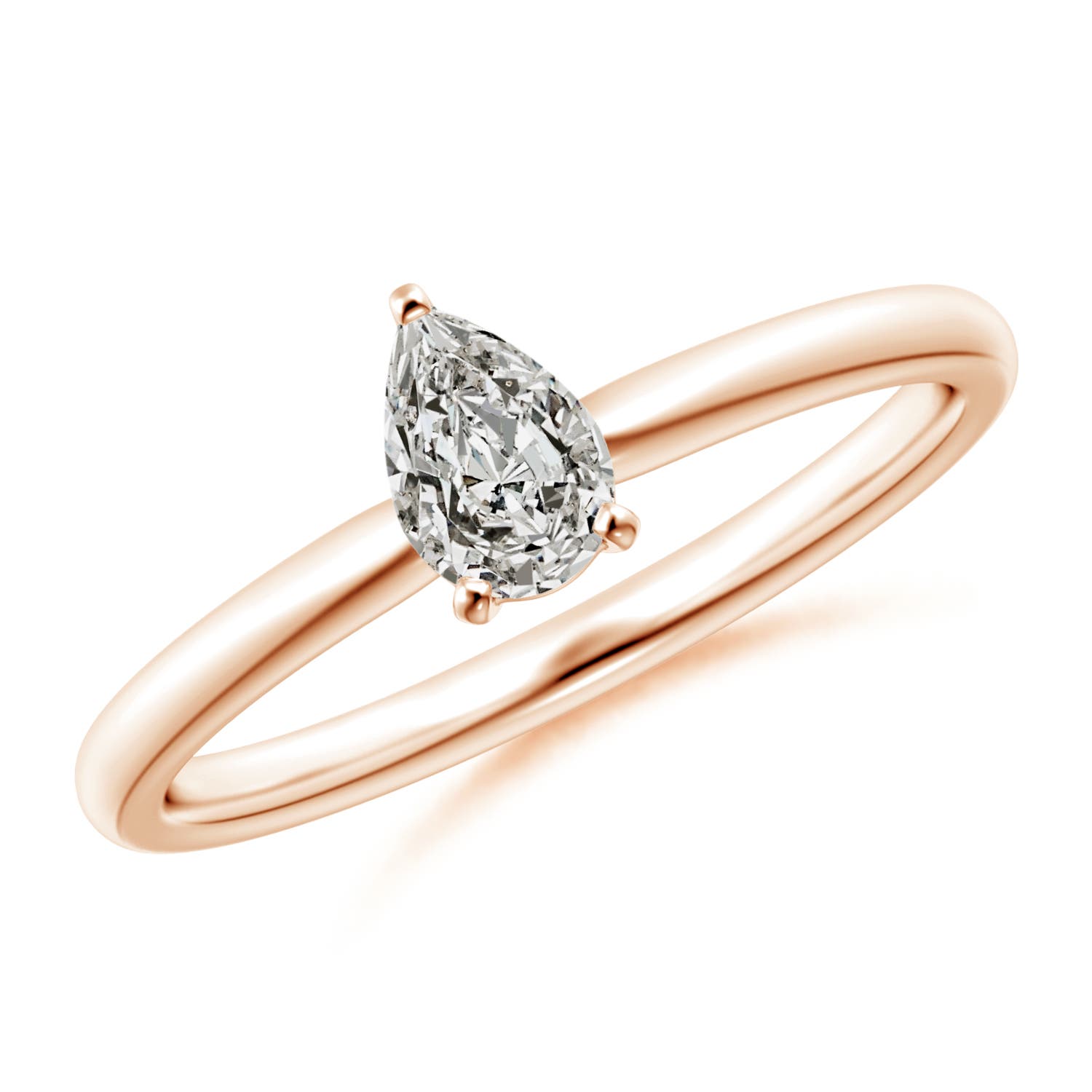 K, I3 / 0.4 CT / 14 KT Rose Gold