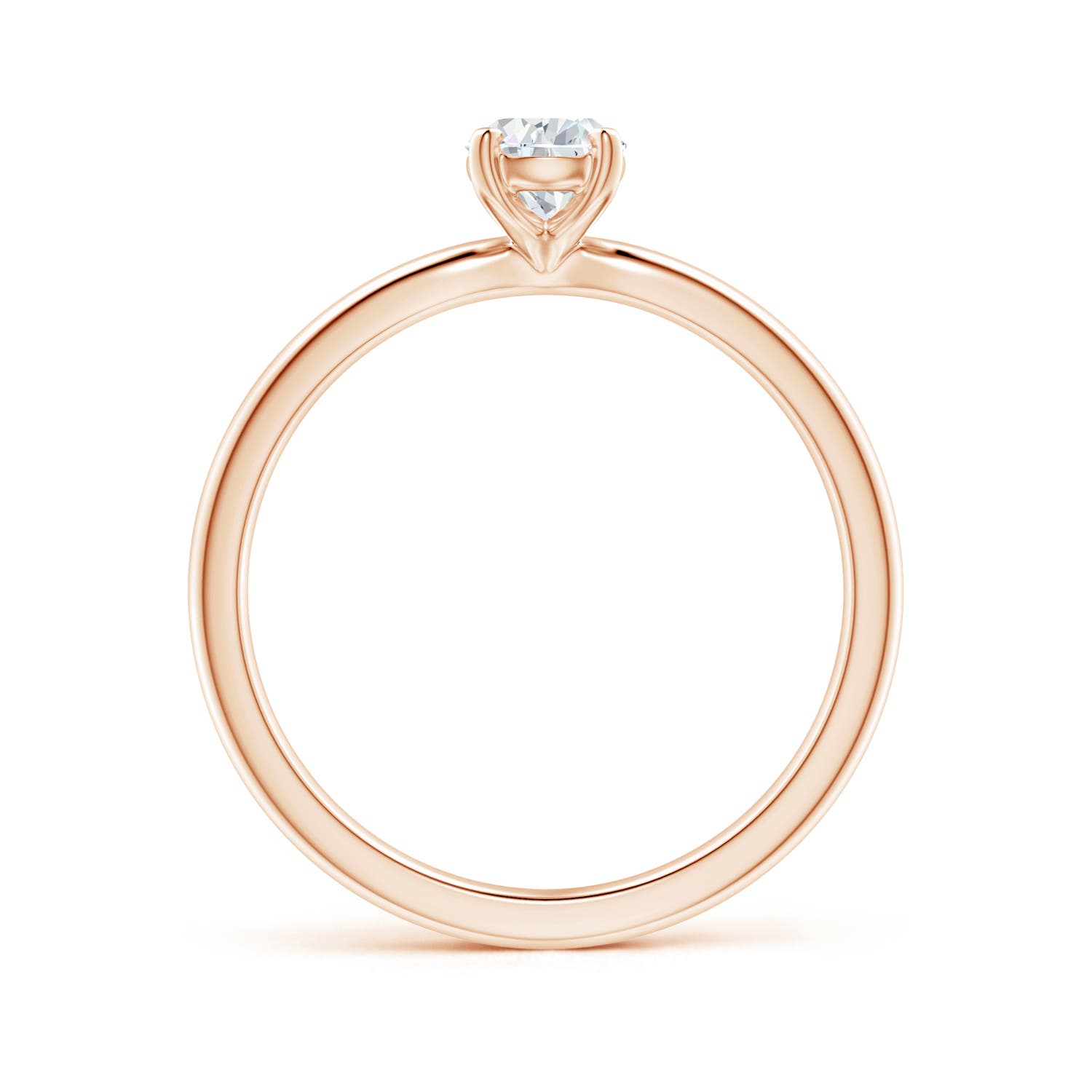 F-G, VS / 0.71 CT / 14 KT Rose Gold