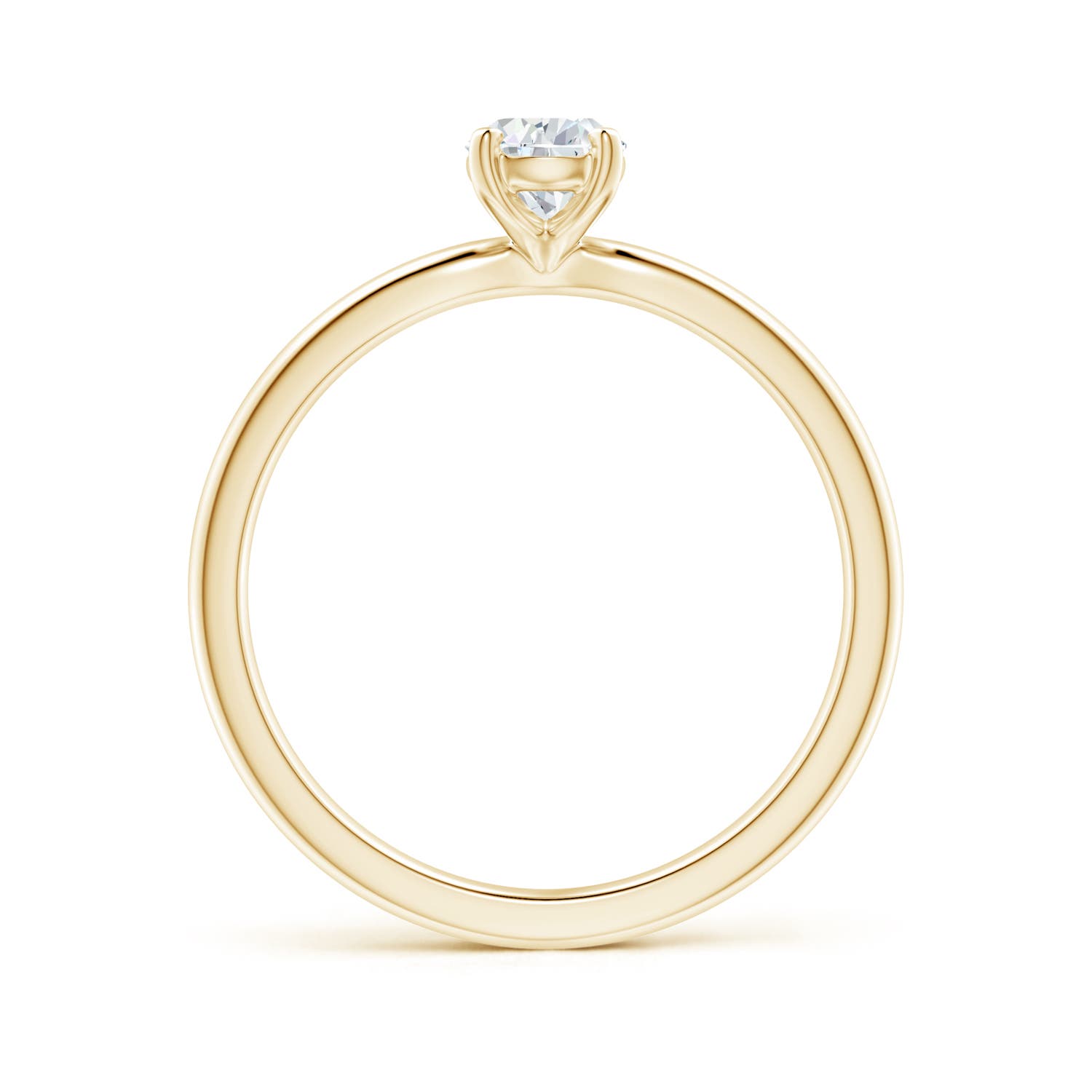 F-G, VS / 0.71 CT / 14 KT Yellow Gold