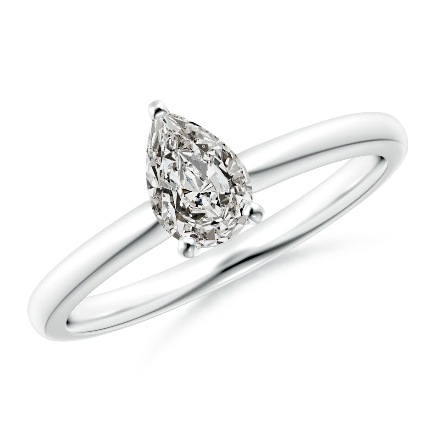 K, I3 / 0.71 CT / 14 KT White Gold