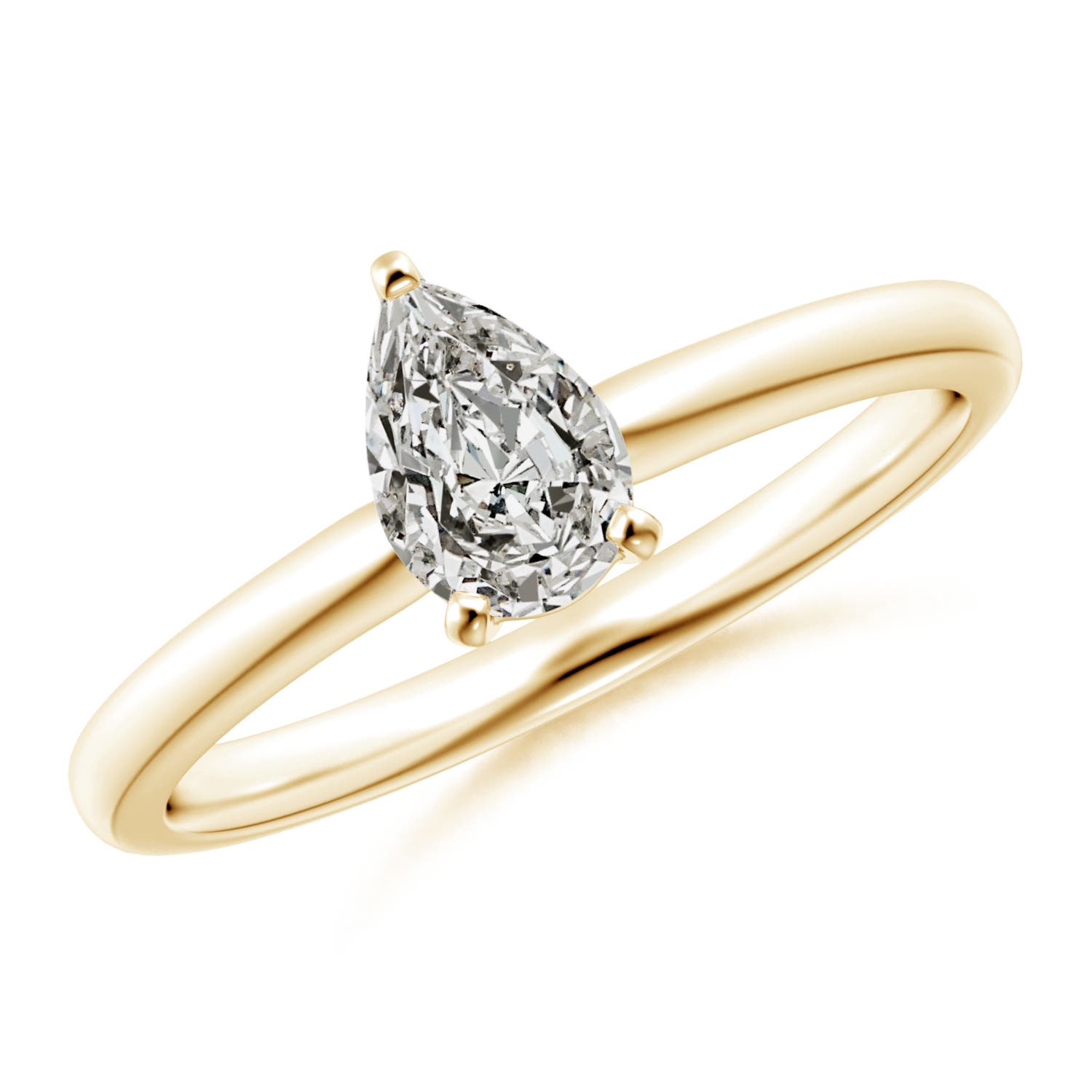 K, I3 / 0.71 CT / 14 KT Yellow Gold