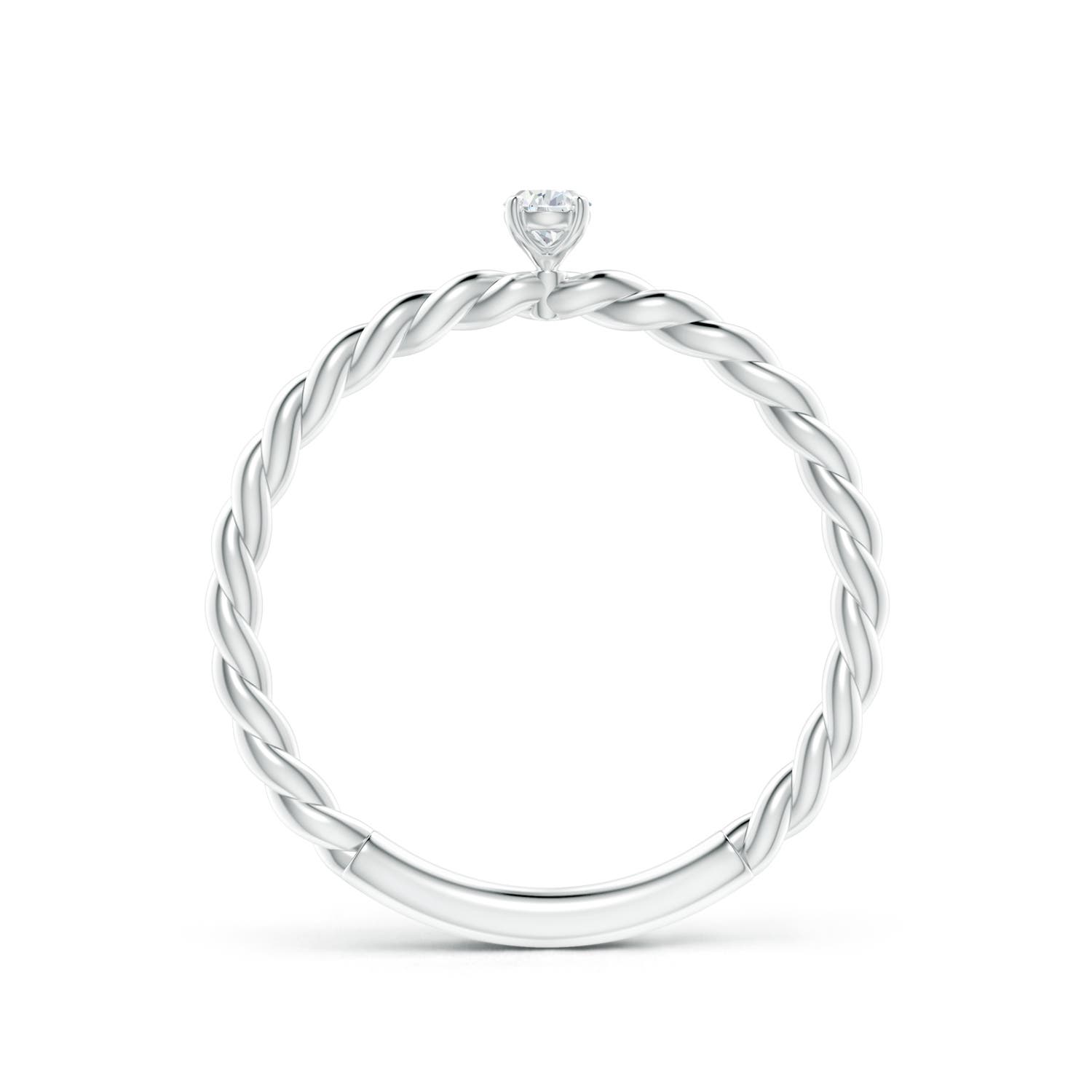 G, VS2 / 0.1 CT / 14 KT White Gold