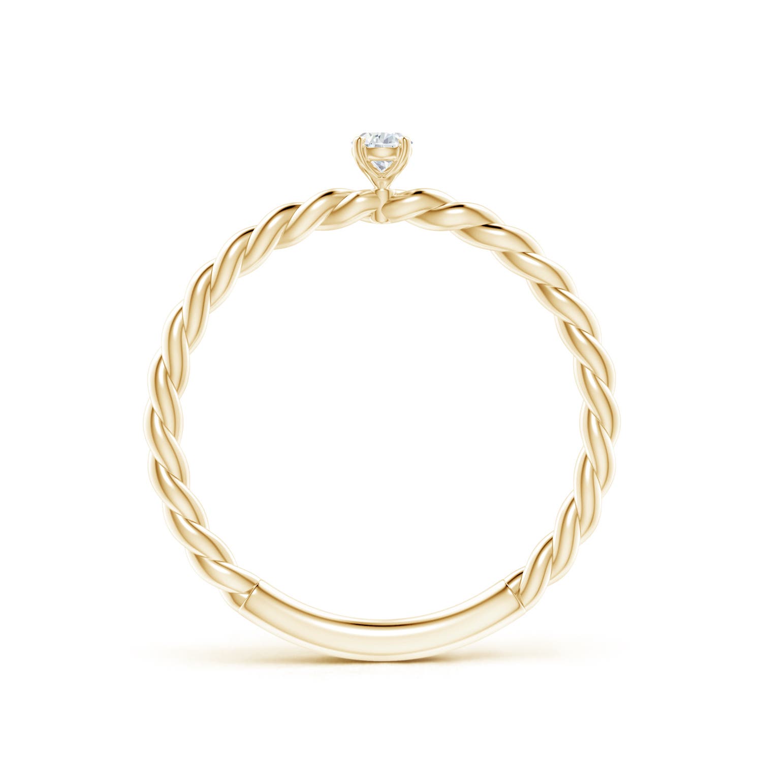 G, VS2 / 0.1 CT / 14 KT Yellow Gold