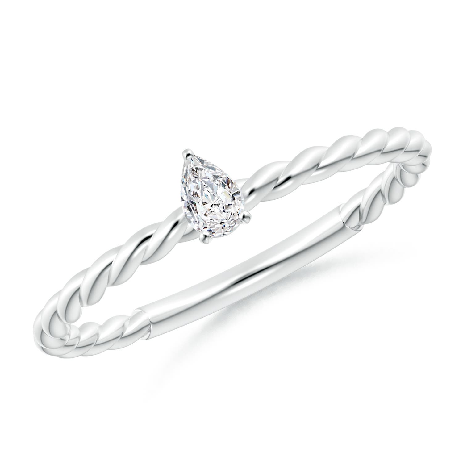 H, SI2 / 0.1 CT / 14 KT White Gold