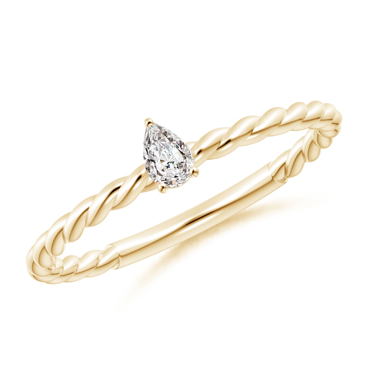 I-J, I1-I2 / 0.1 CT / 14 KT Yellow Gold