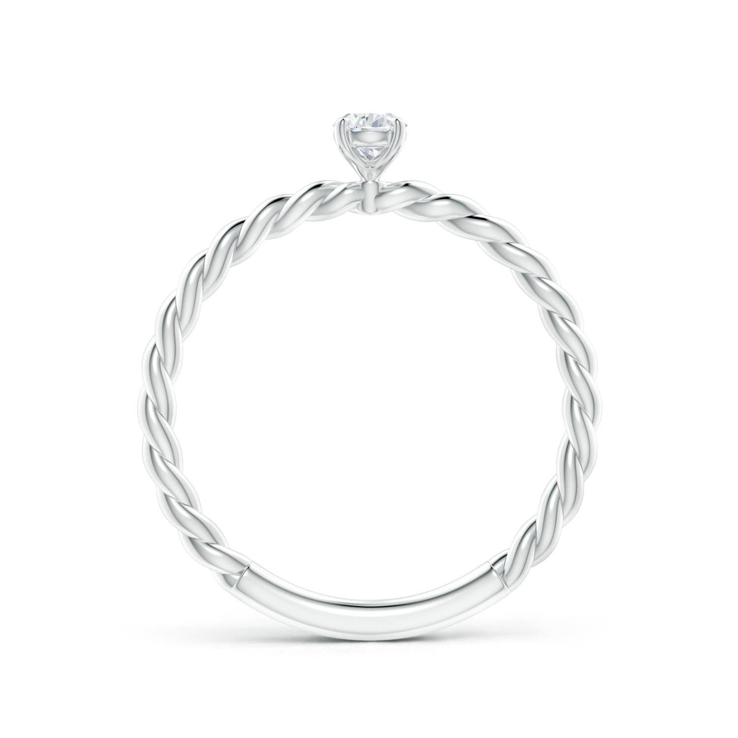 G, VS2 / 0.2 CT / 14 KT White Gold