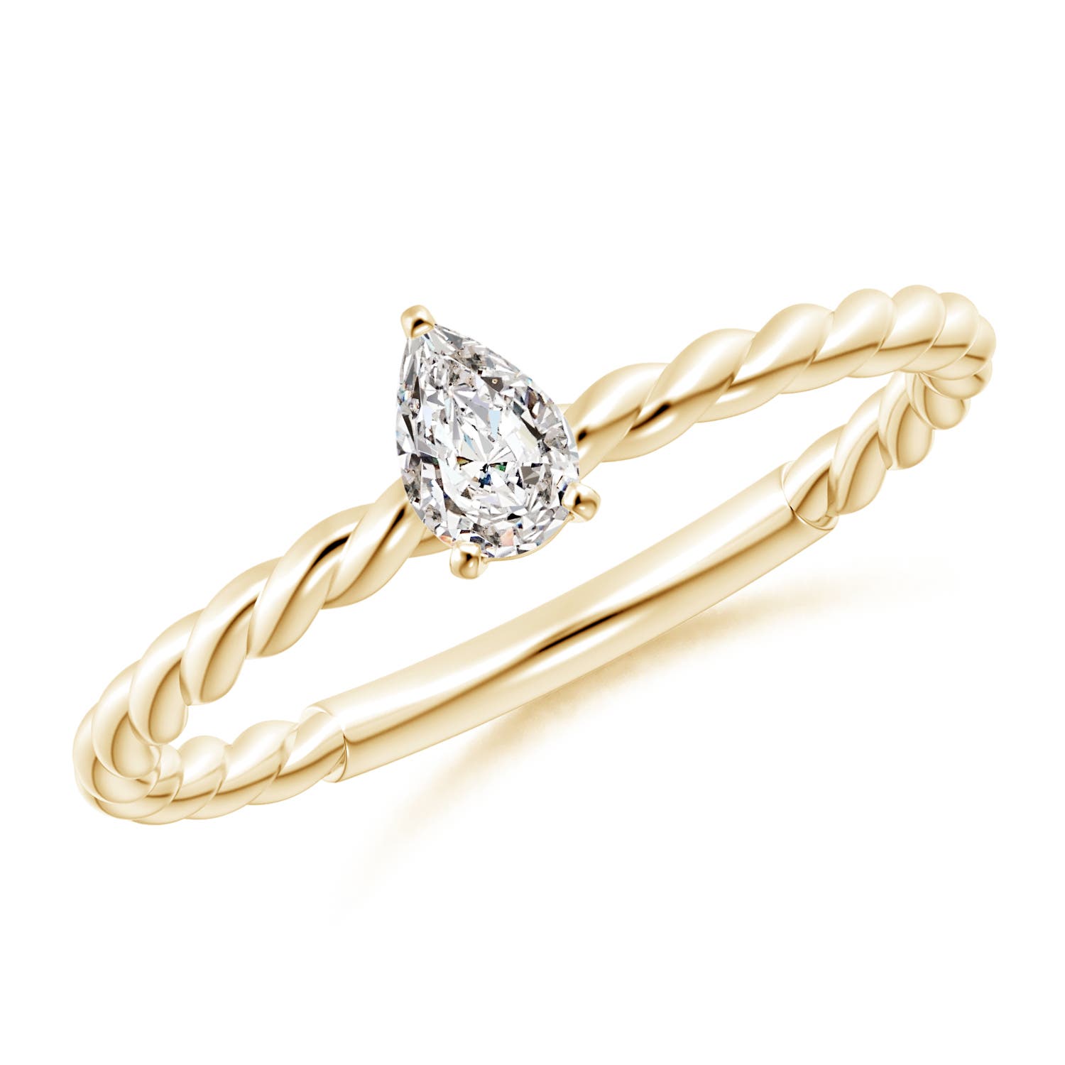 I-J, I1-I2 / 0.2 CT / 14 KT Yellow Gold