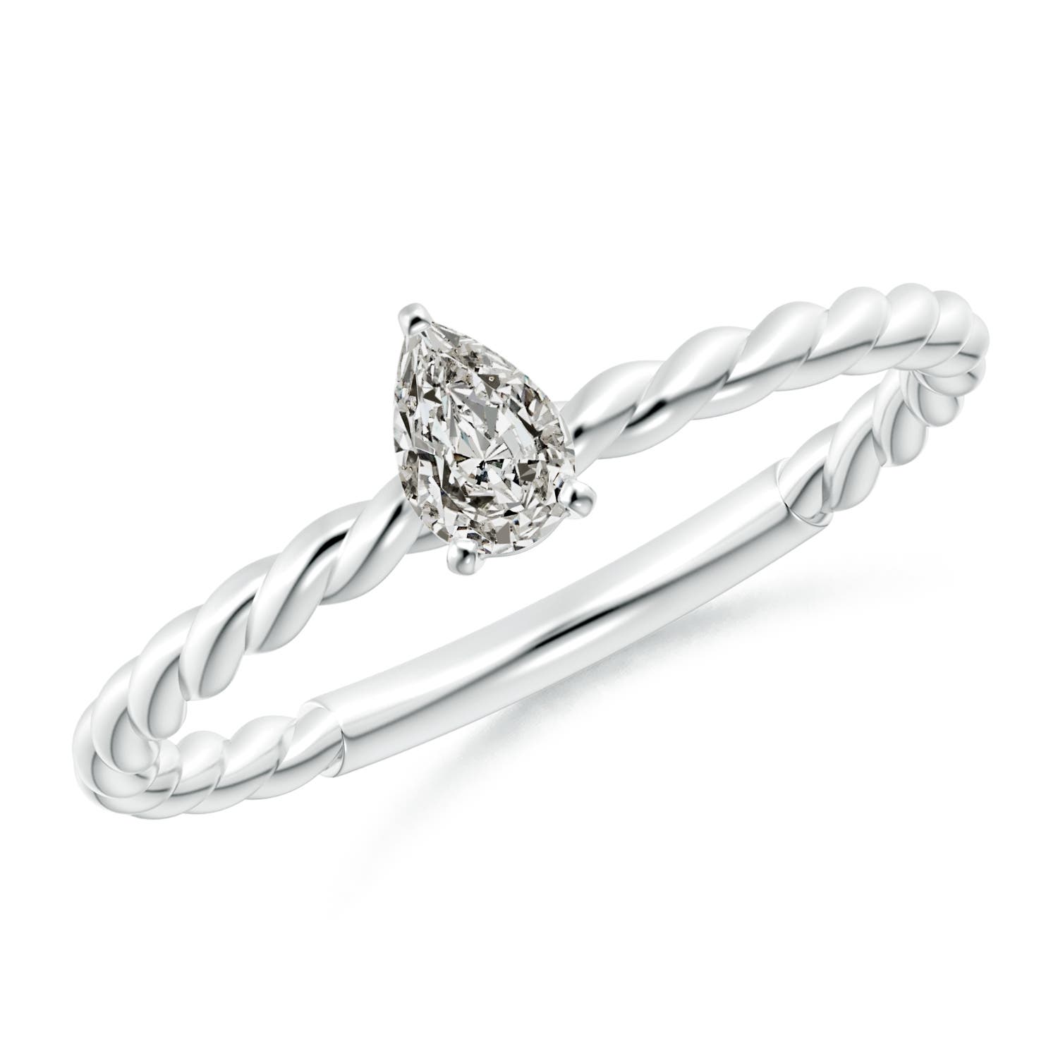 K, I3 / 0.2 CT / 14 KT White Gold