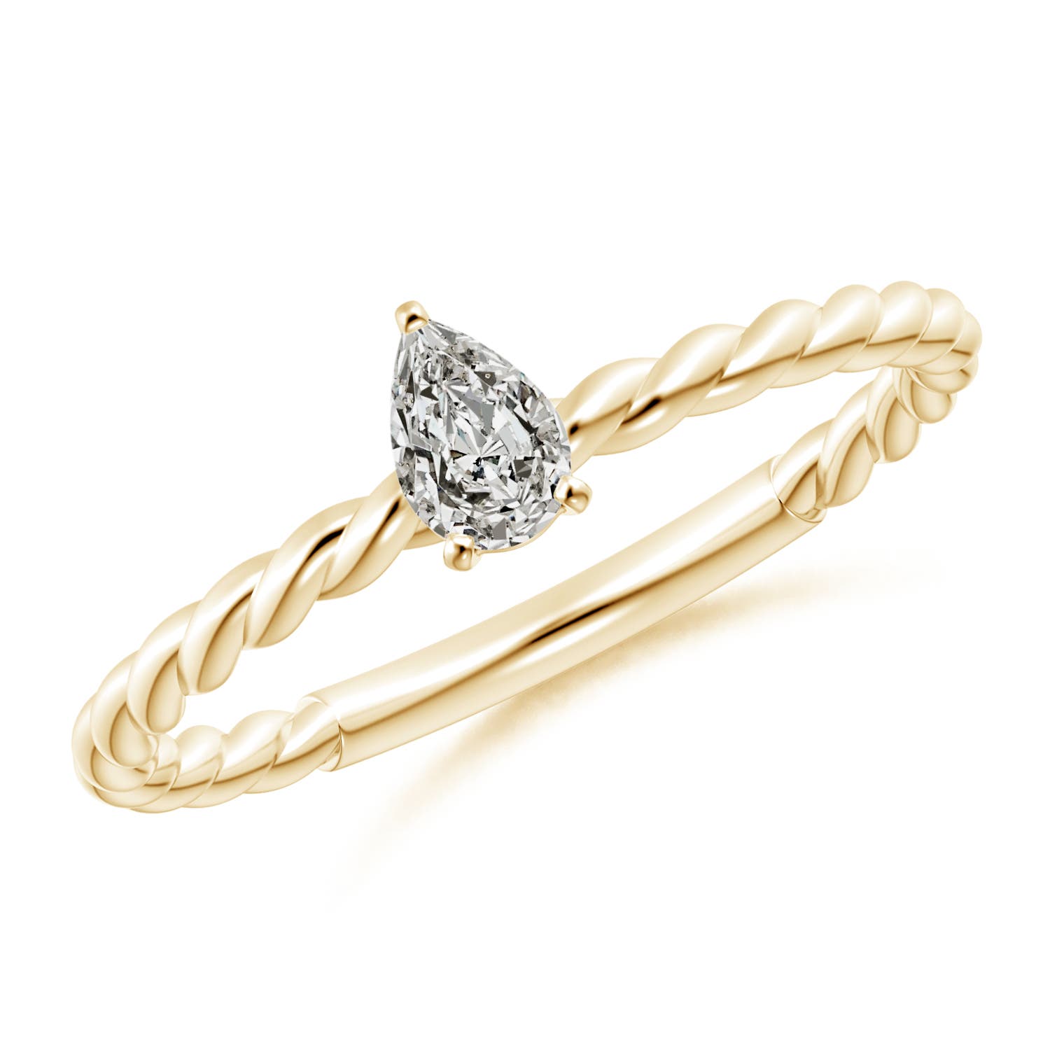 K, I3 / 0.2 CT / 14 KT Yellow Gold