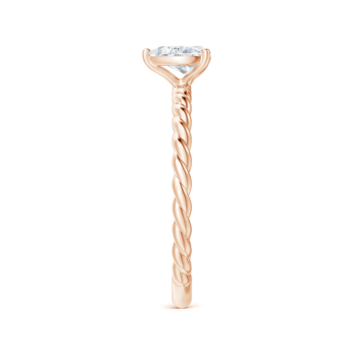 G, VS2 / 0.4 CT / 14 KT Rose Gold