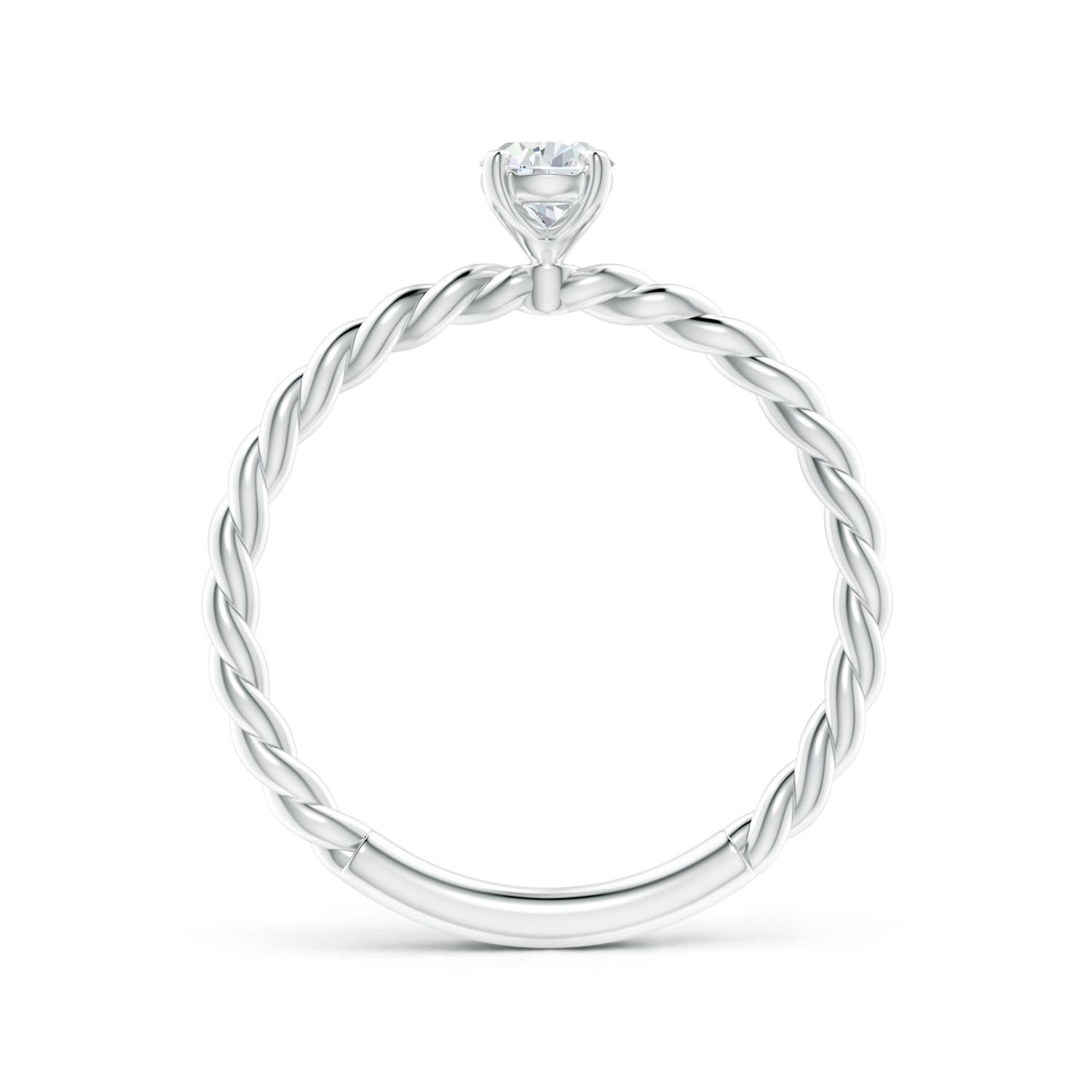 G, VS2 / 0.4 CT / 14 KT White Gold