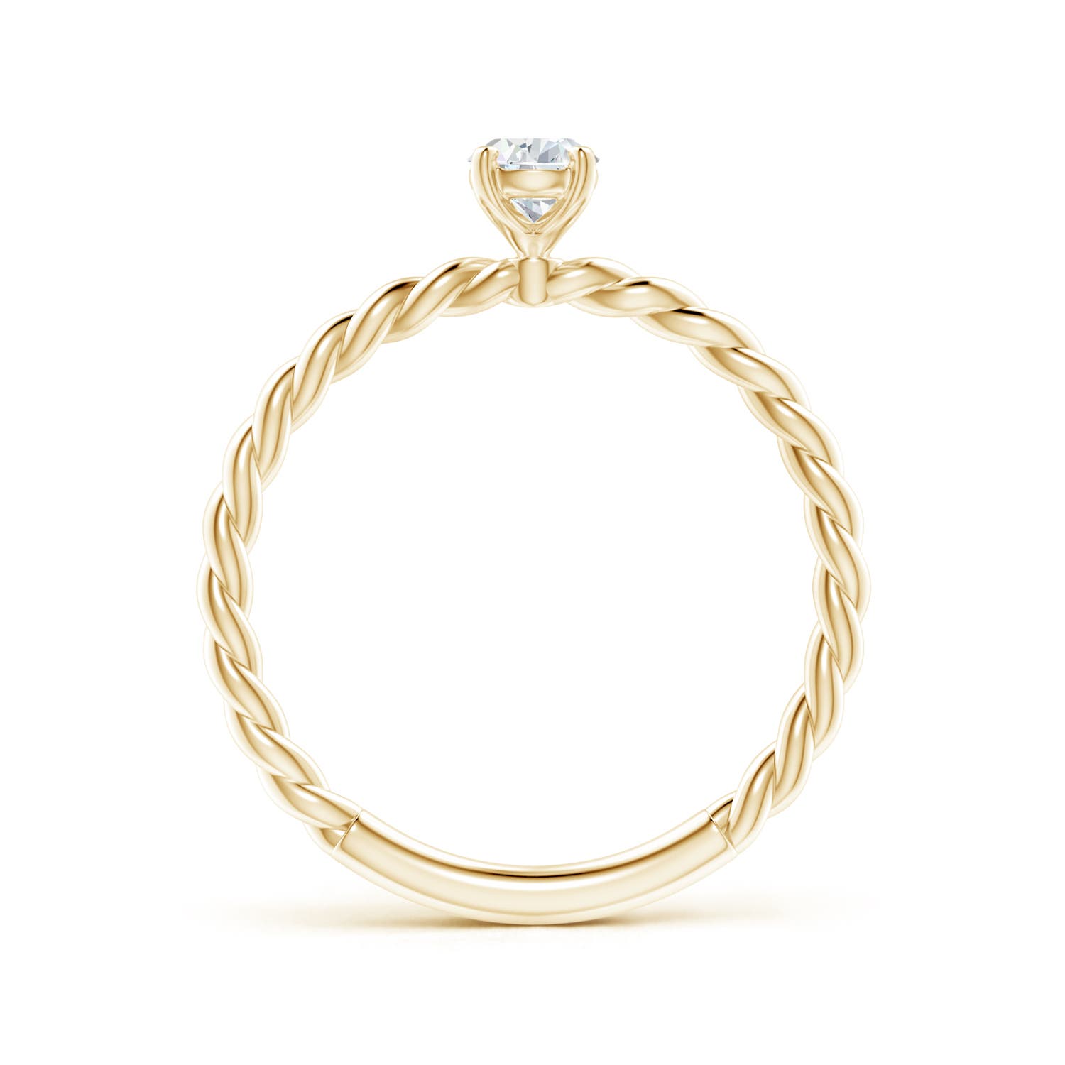 G, VS2 / 0.4 CT / 14 KT Yellow Gold