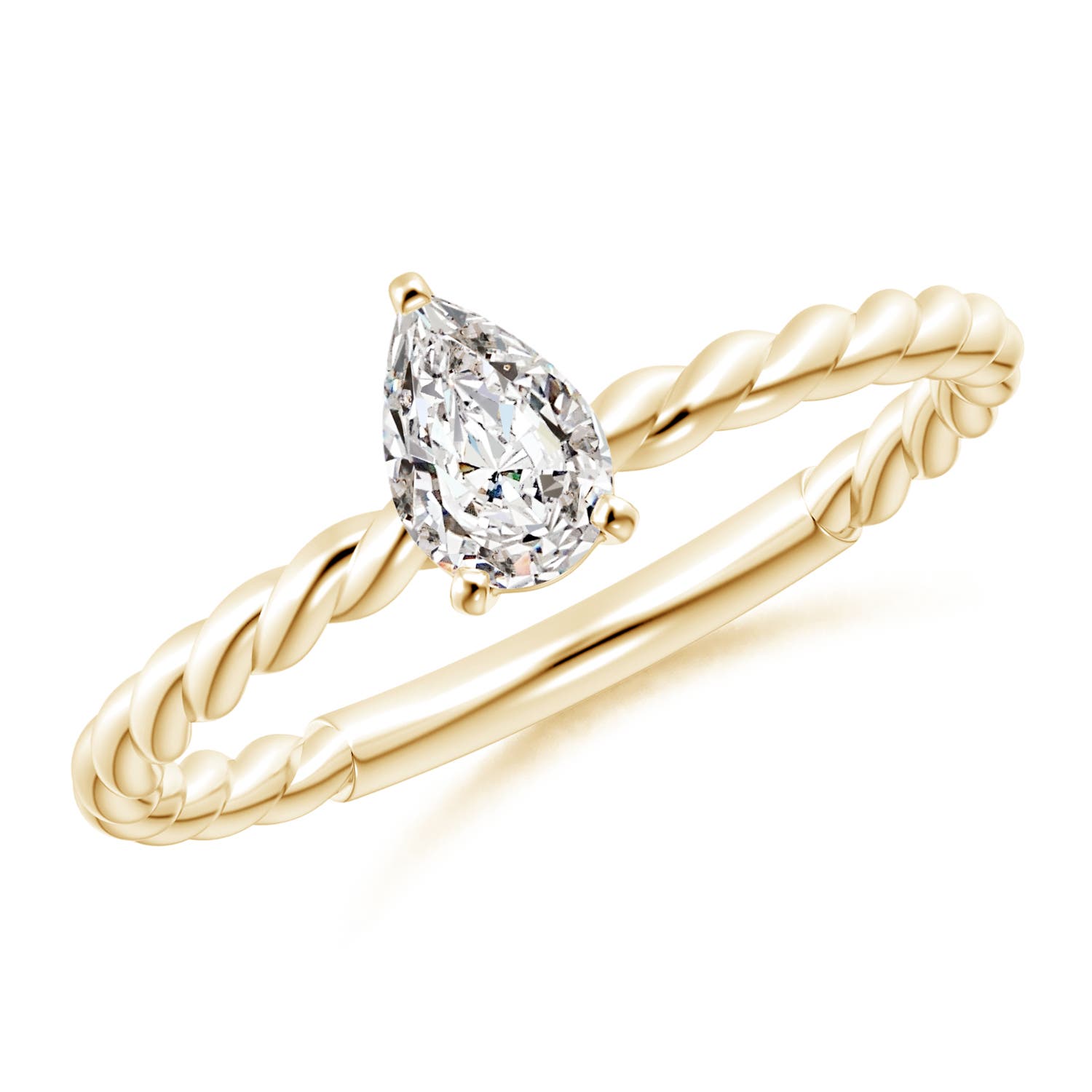 I-J, I1-I2 / 0.4 CT / 14 KT Yellow Gold