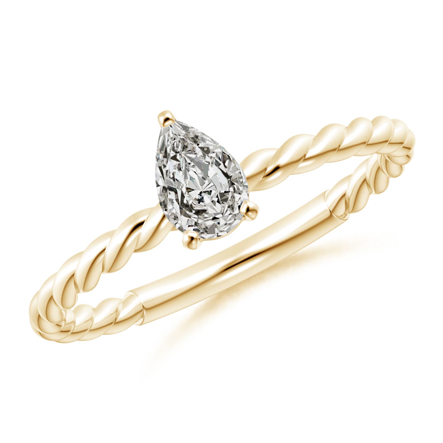 K, I3 / 0.4 CT / 14 KT Yellow Gold