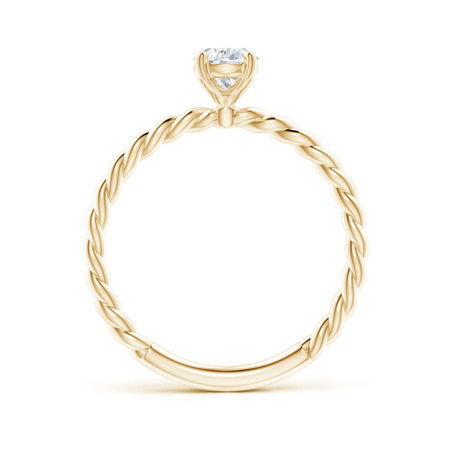 G, VS2 / 0.71 CT / 14 KT Yellow Gold