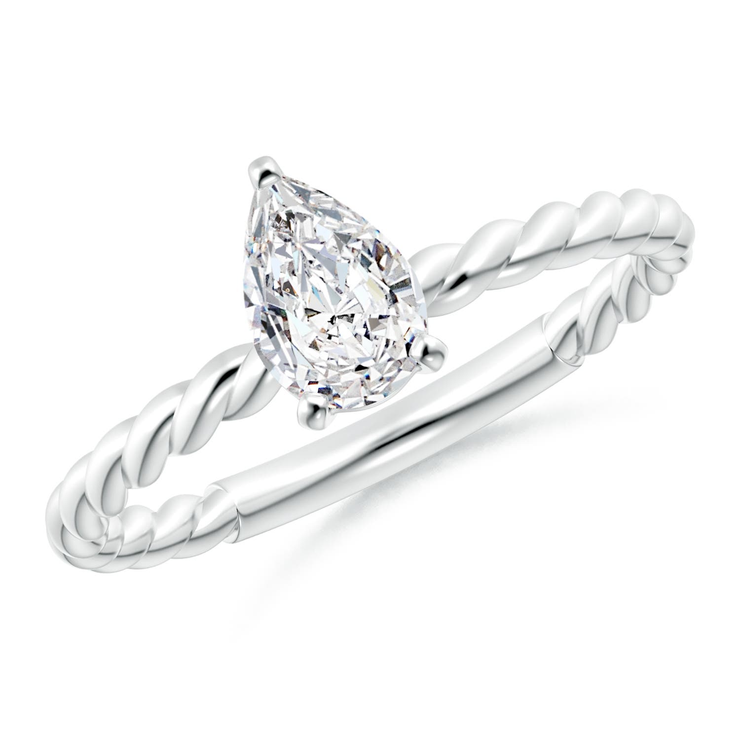 H, SI2 / 0.71 CT / 14 KT White Gold