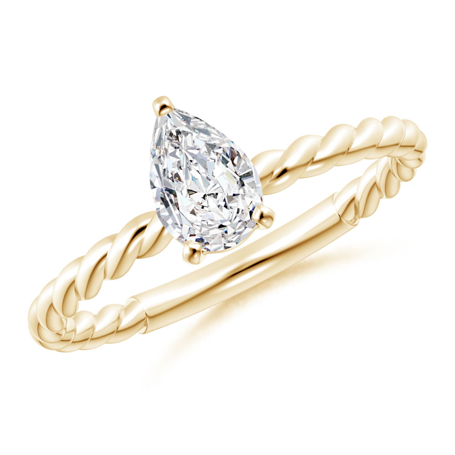 H, SI2 / 0.71 CT / 14 KT Yellow Gold