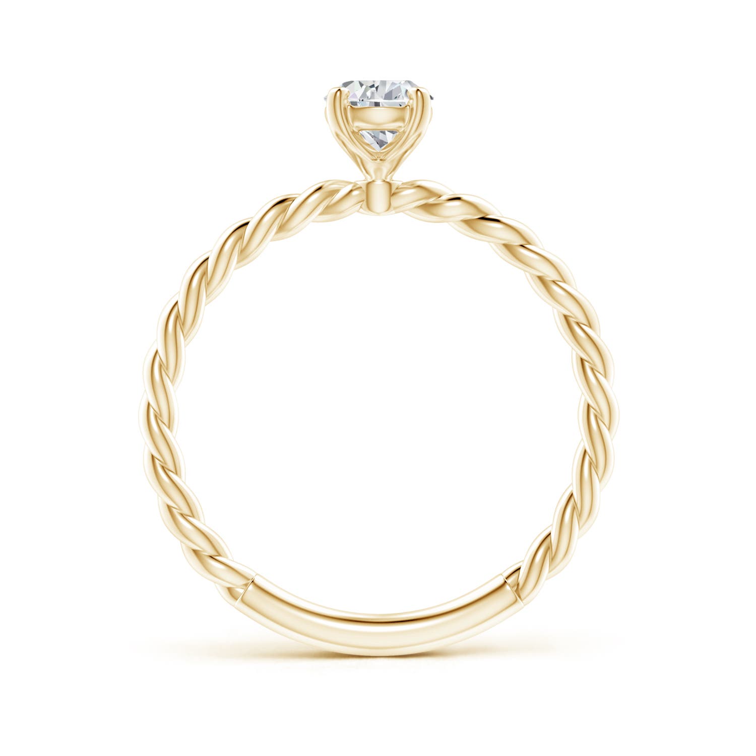 H, SI2 / 0.71 CT / 14 KT Yellow Gold