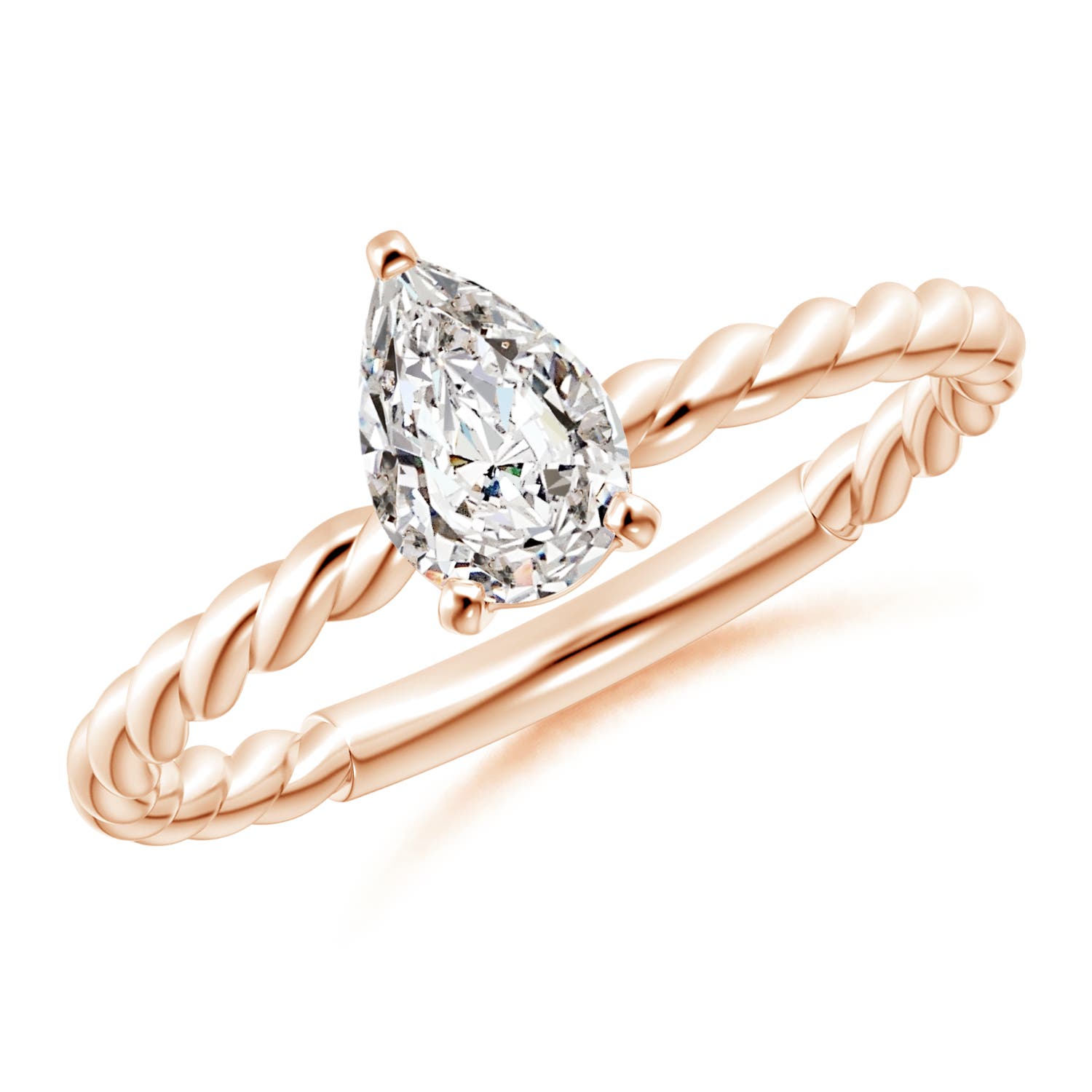 I-J, I1-I2 / 0.71 CT / 14 KT Rose Gold